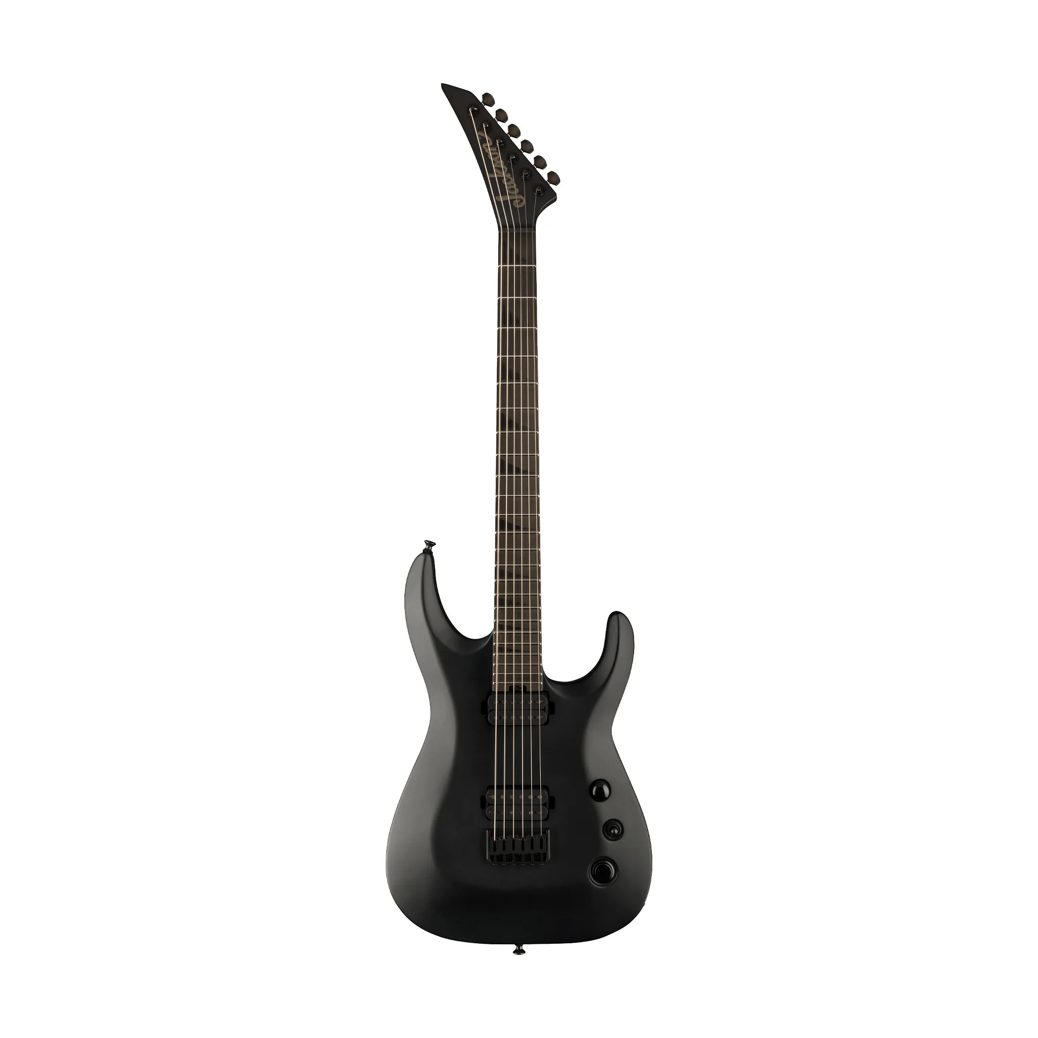 Jackson Pro Plus XT Soloist SLAT HT6 Baritone Electric Guitar, Ebony FB, Satin Black