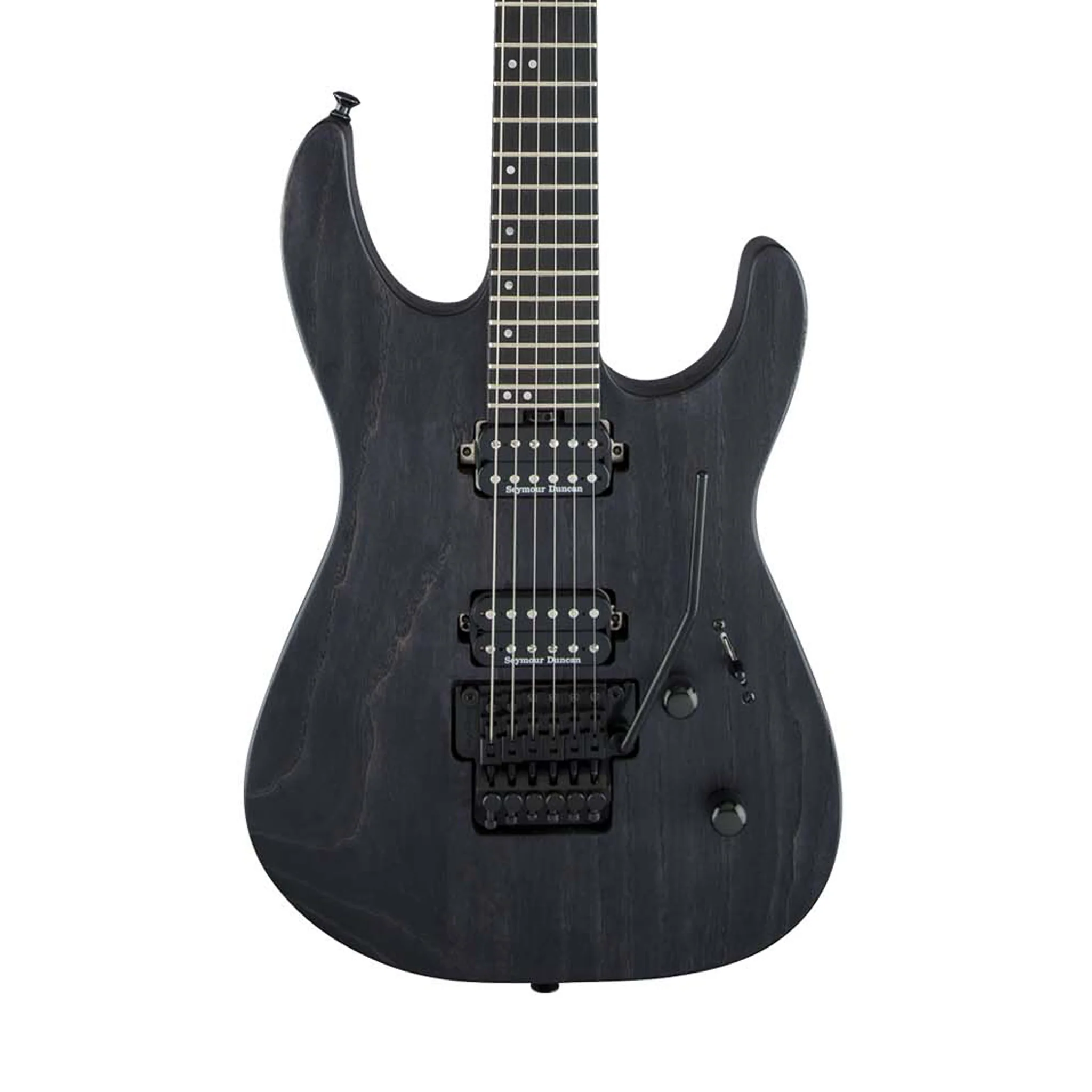 Jackson Pro Series Dinky DK2 Ash Electric Guitar, Ebony FB, Charcoal Grey - Image 3