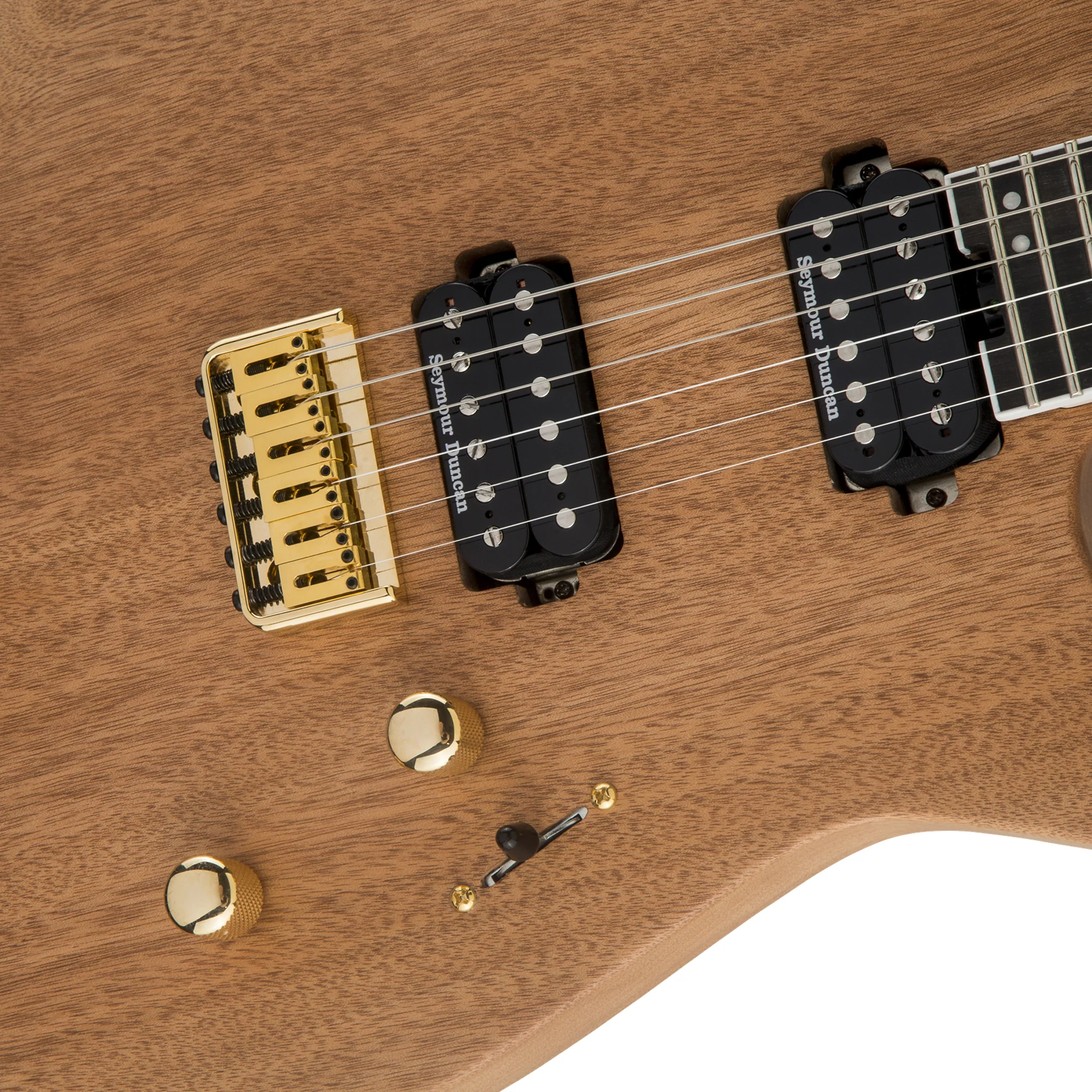 Jackson Pro Series Dinky DK2 HT MAH Electric Guitar, Ebony FB, Natural Mahogany - Image 6