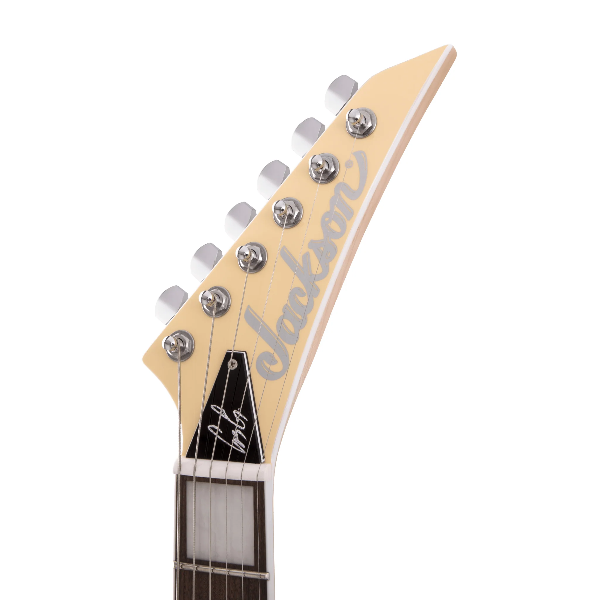 Jackson Pro Series Gus G. Signature Star Electric Guitar, Ivory - Image 4