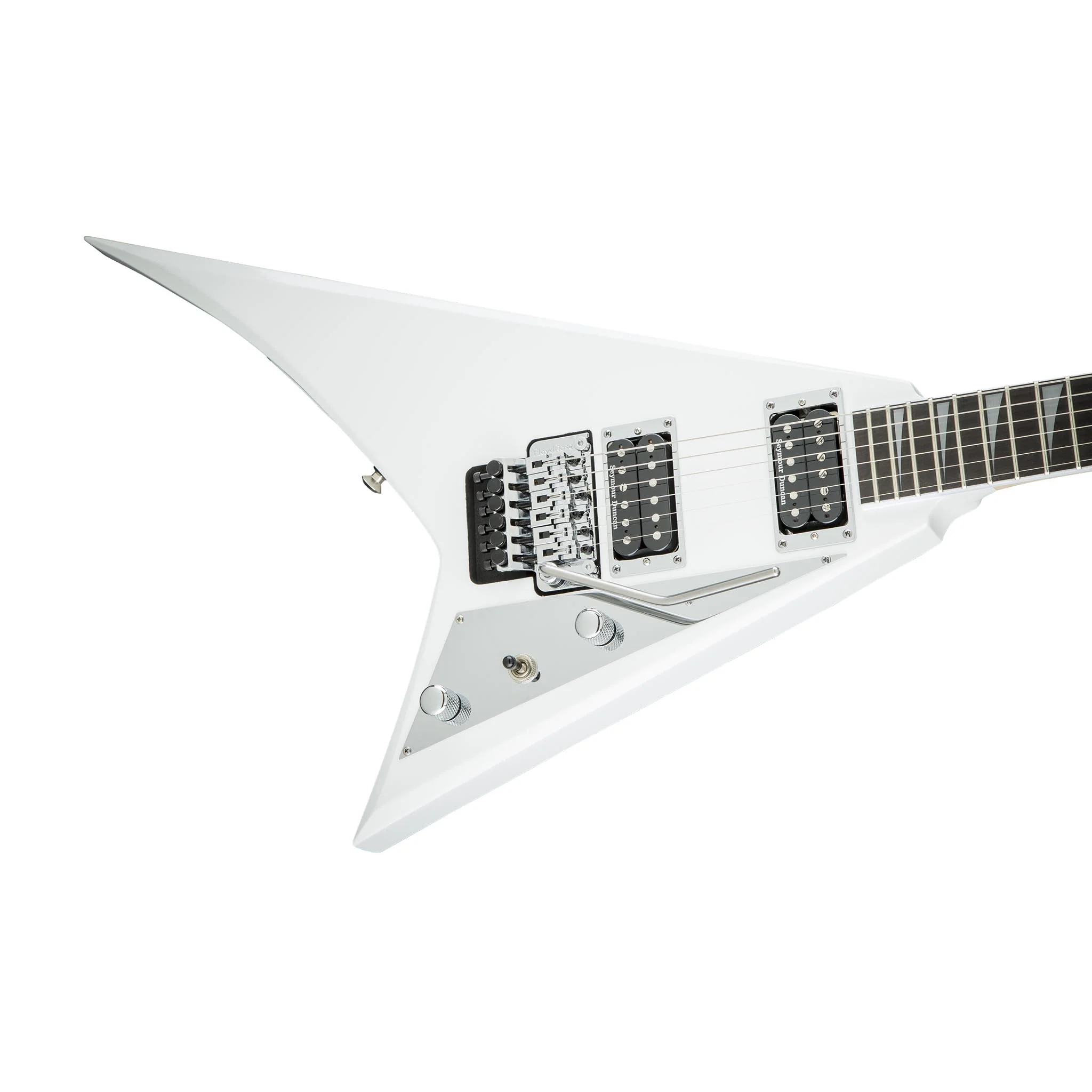 Jackson Pro Series Rhoads RR Electric Guitar, Ebony FB, Snow White - Image 3