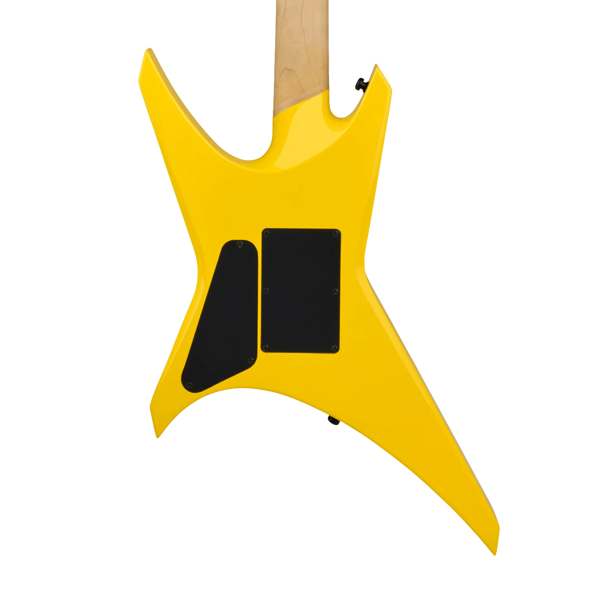 Jackson Pro Series Signature Dave Davidson Warrior WR7 Electric Guitar, Ebony FB, Ferrari Yellow - Image 4