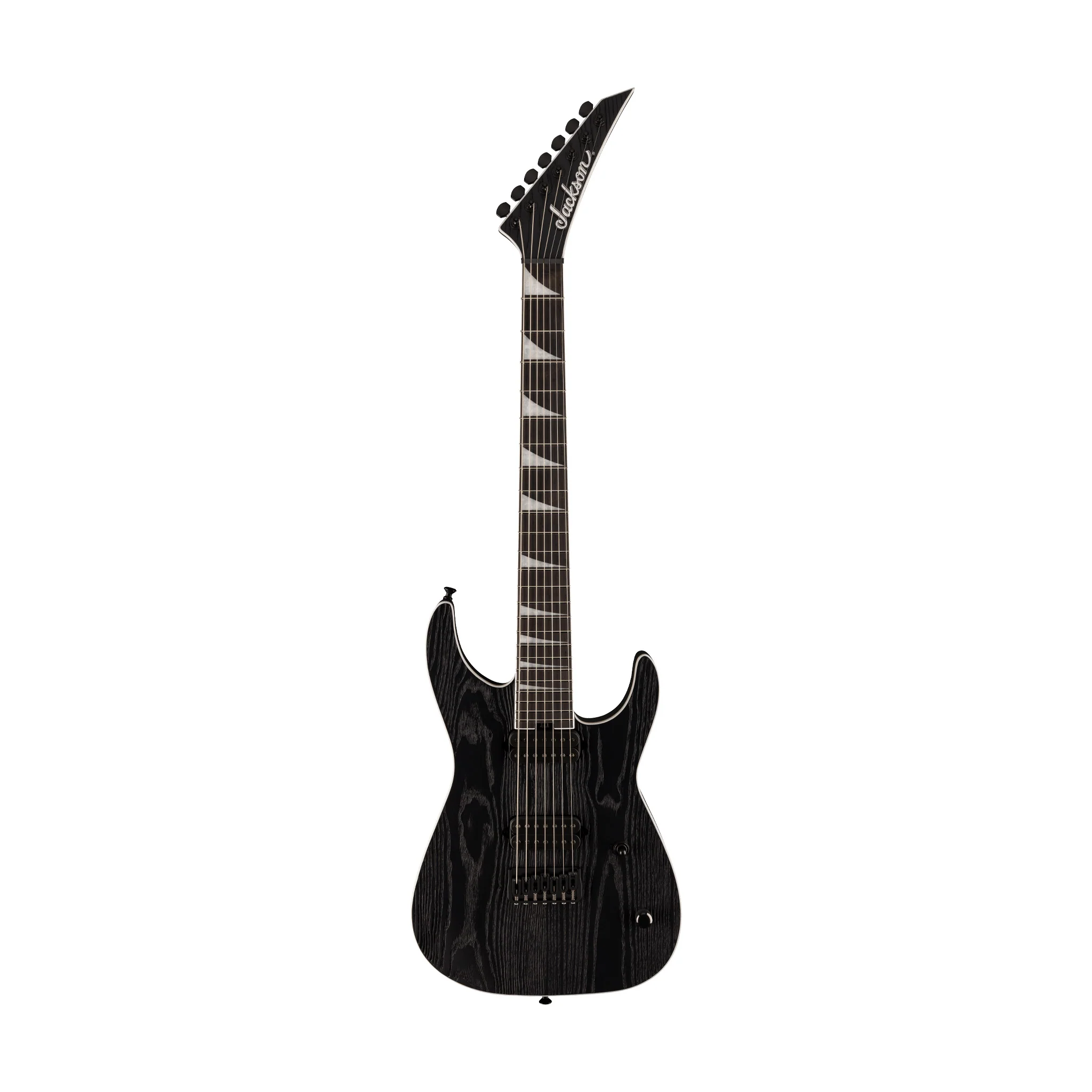 Jackson Pro Series Signature Jeff Loomis Soloist SL7 HT Electric Guitar, Ebony FB, Black Ash