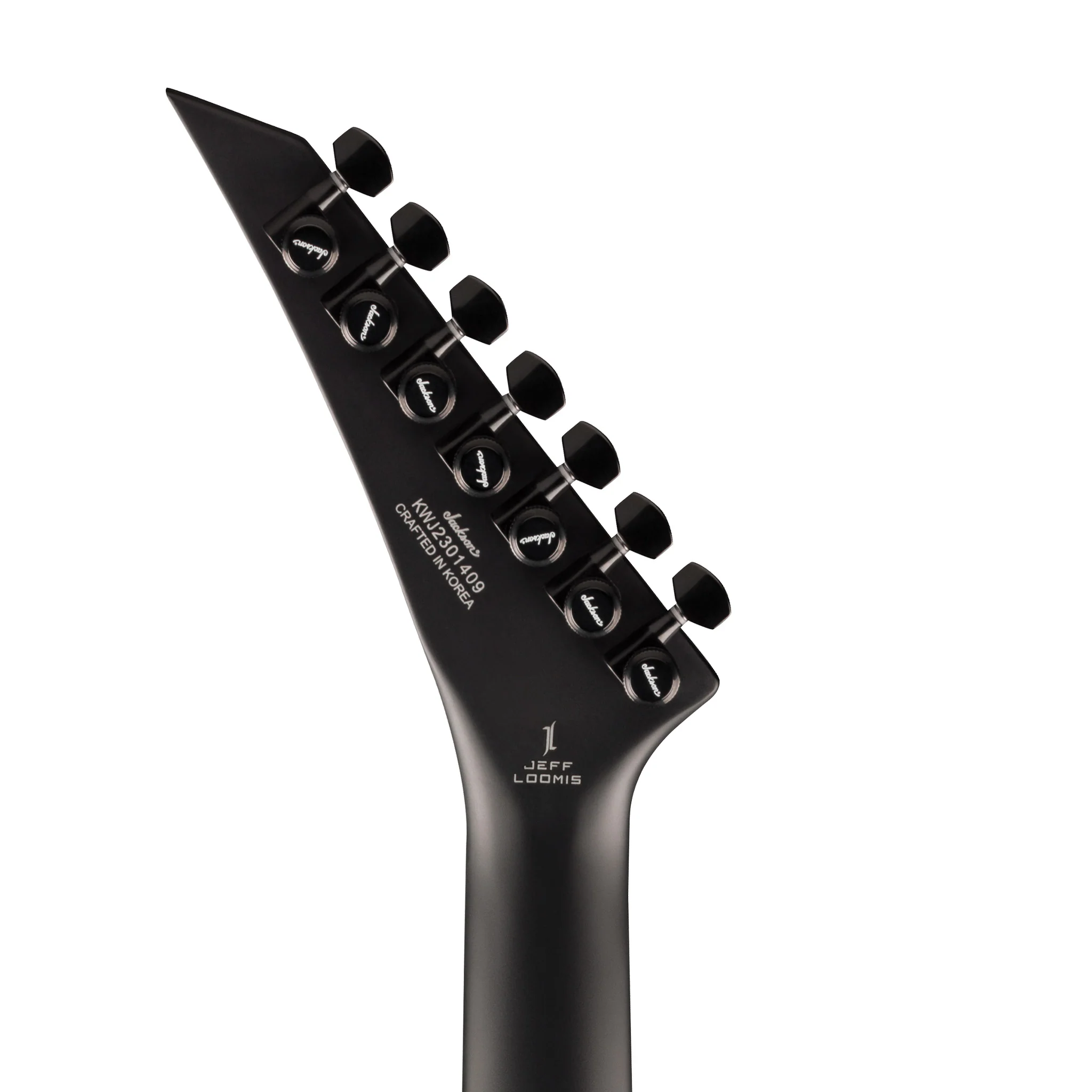 Jackson Pro Series Signature Jeff Loomis Soloist SL7 HT Electric Guitar, Ebony FB, Black Ash - Image 7
