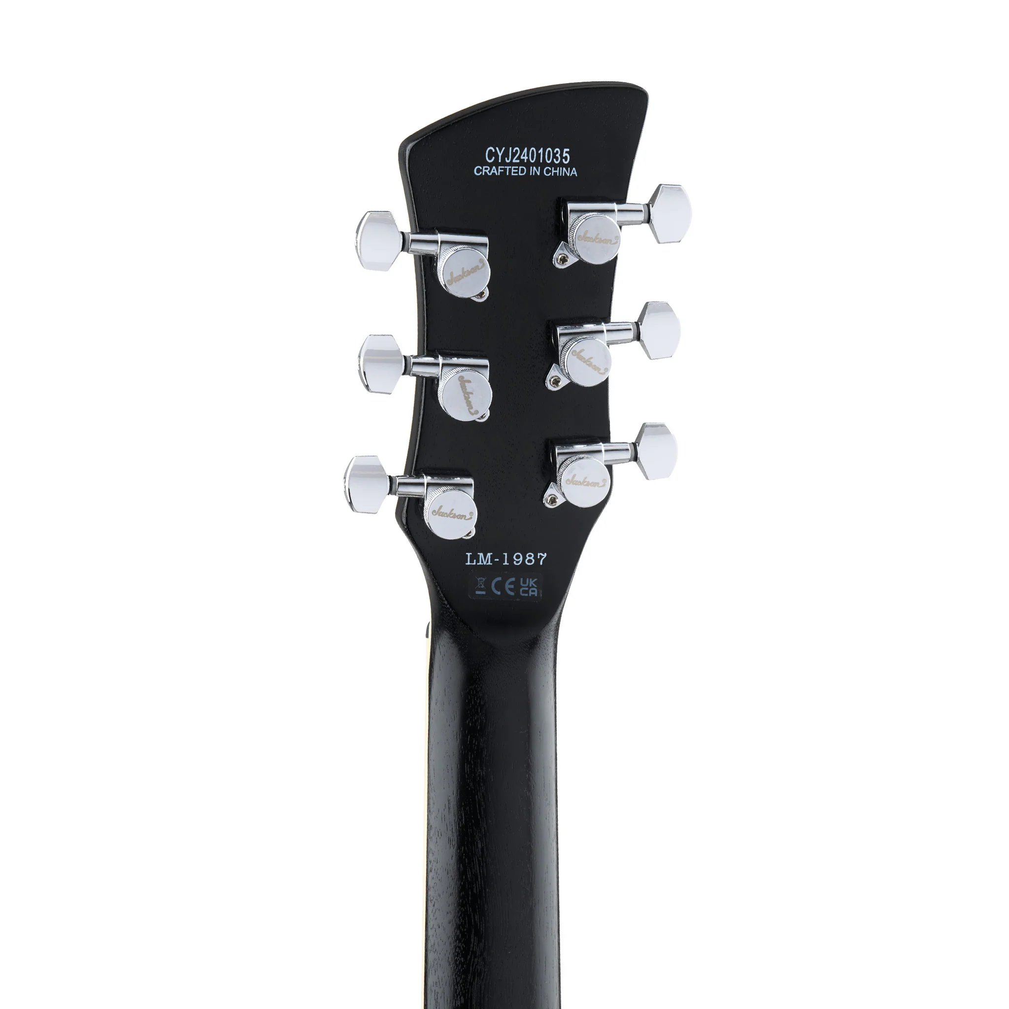 Jackson Pro Series Signature LM-1987 Electric Guitar, Black - Image 7