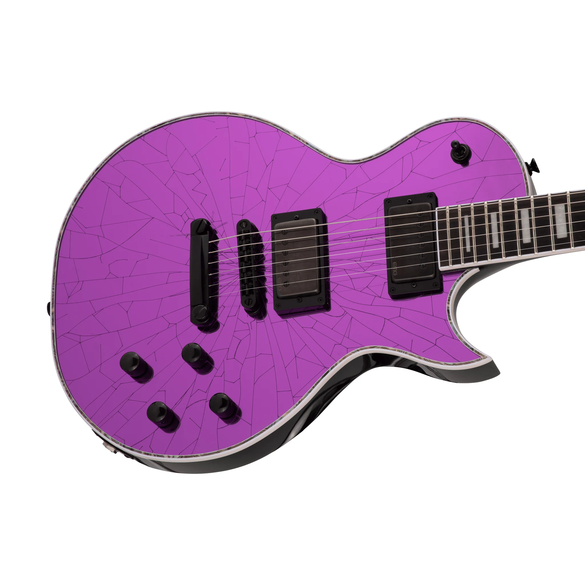 Jackson Pro Series Signature Marty Friedman MF-1 Electric Guitar, Ebony FB, Purple Mirror - Image 3
