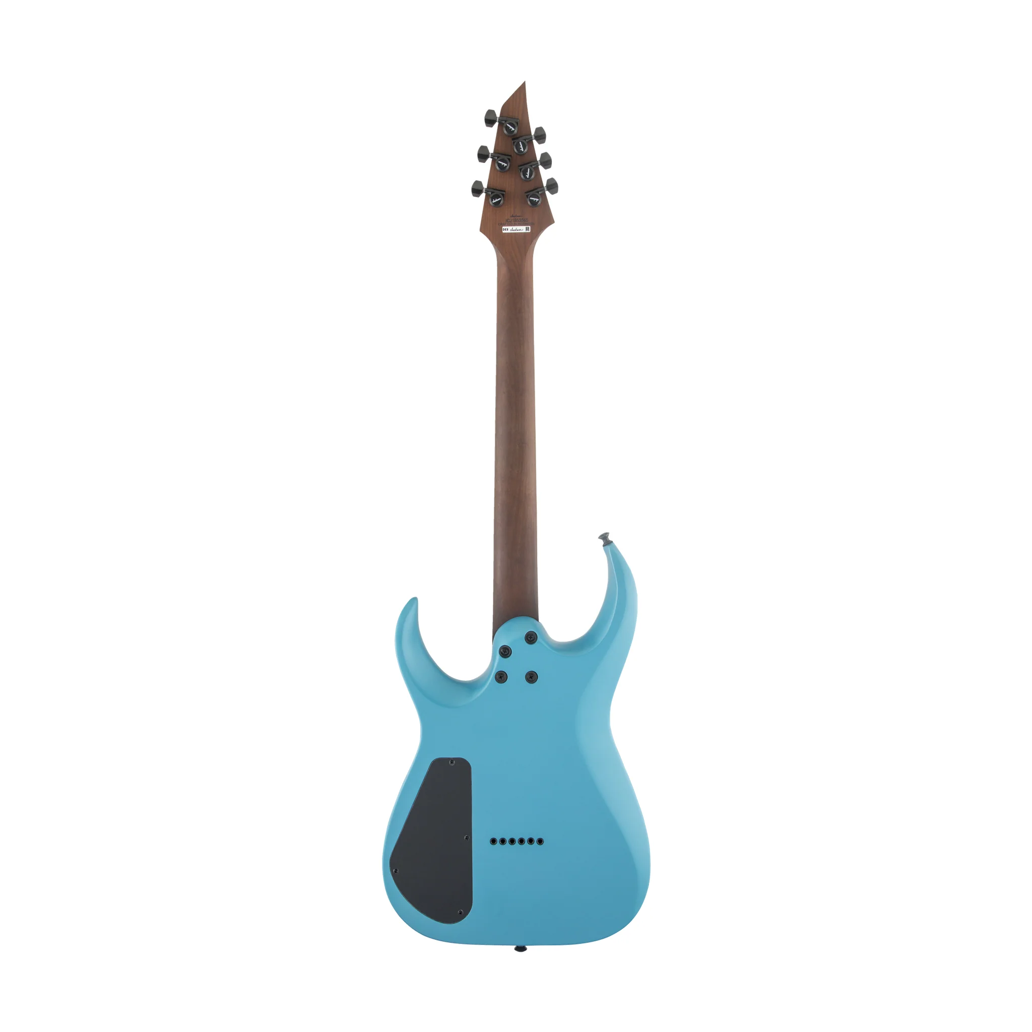 Jackson Pro Series Signature Misha Mansoor Juggernaut HT6 Electric Guitar, Matte Blue Frost - Image 2