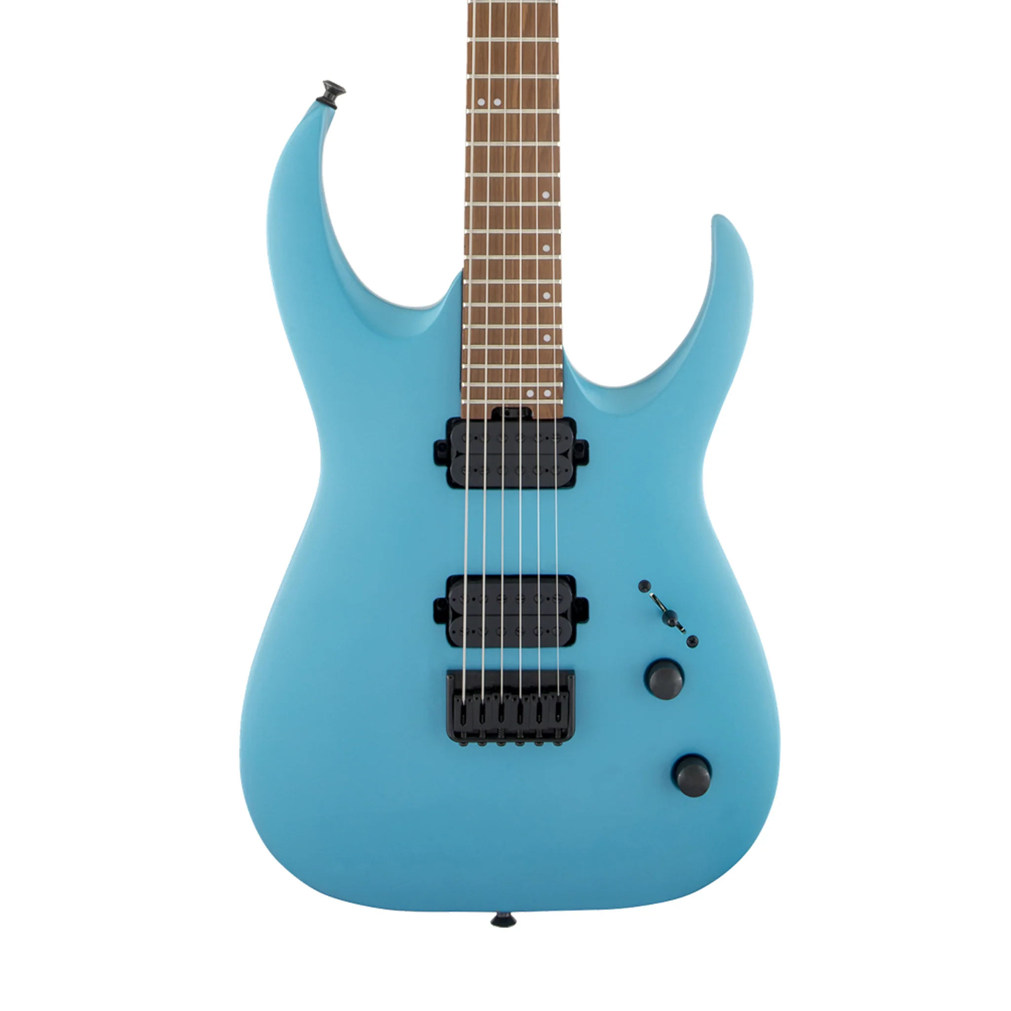 Jackson Pro Series Signature Misha Mansoor Juggernaut HT6 Electric Guitar, Matte Blue Frost - Image 3