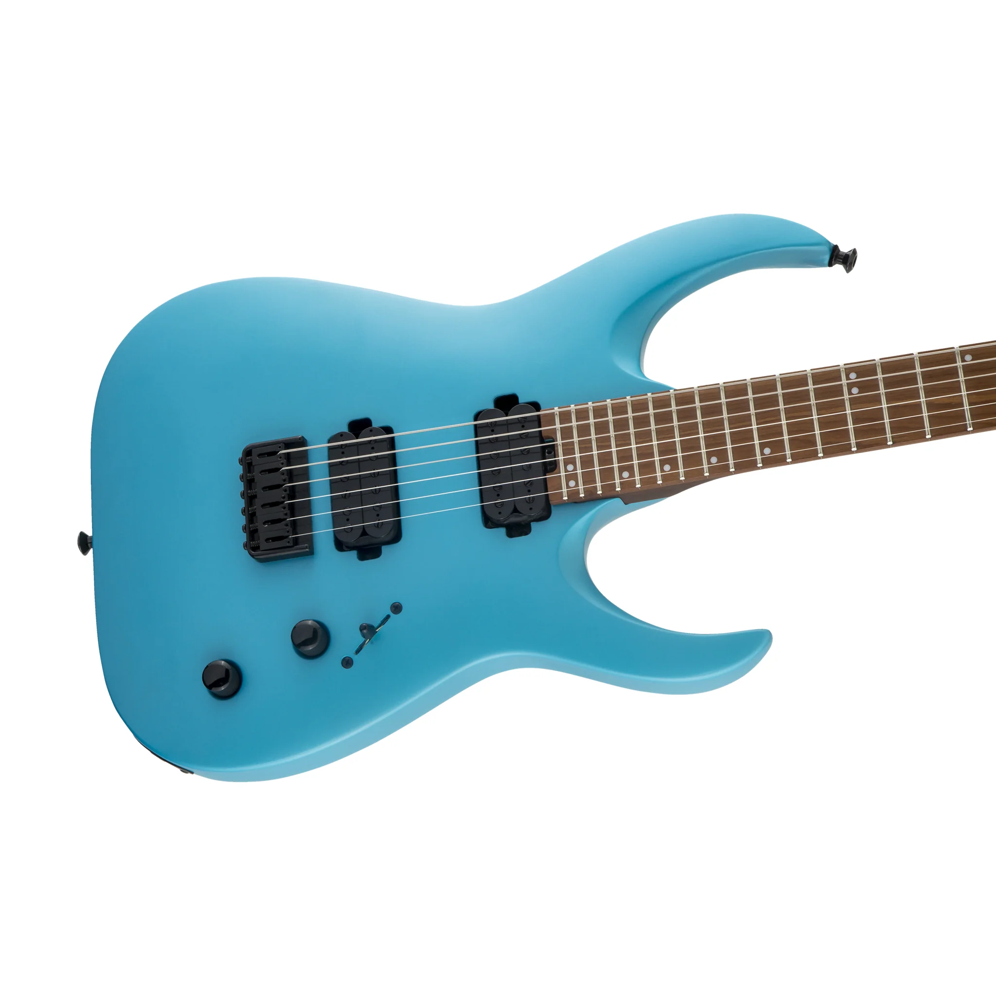 Jackson Pro Series Signature Misha Mansoor Juggernaut HT6 Electric Guitar, Matte Blue Frost - Image 5