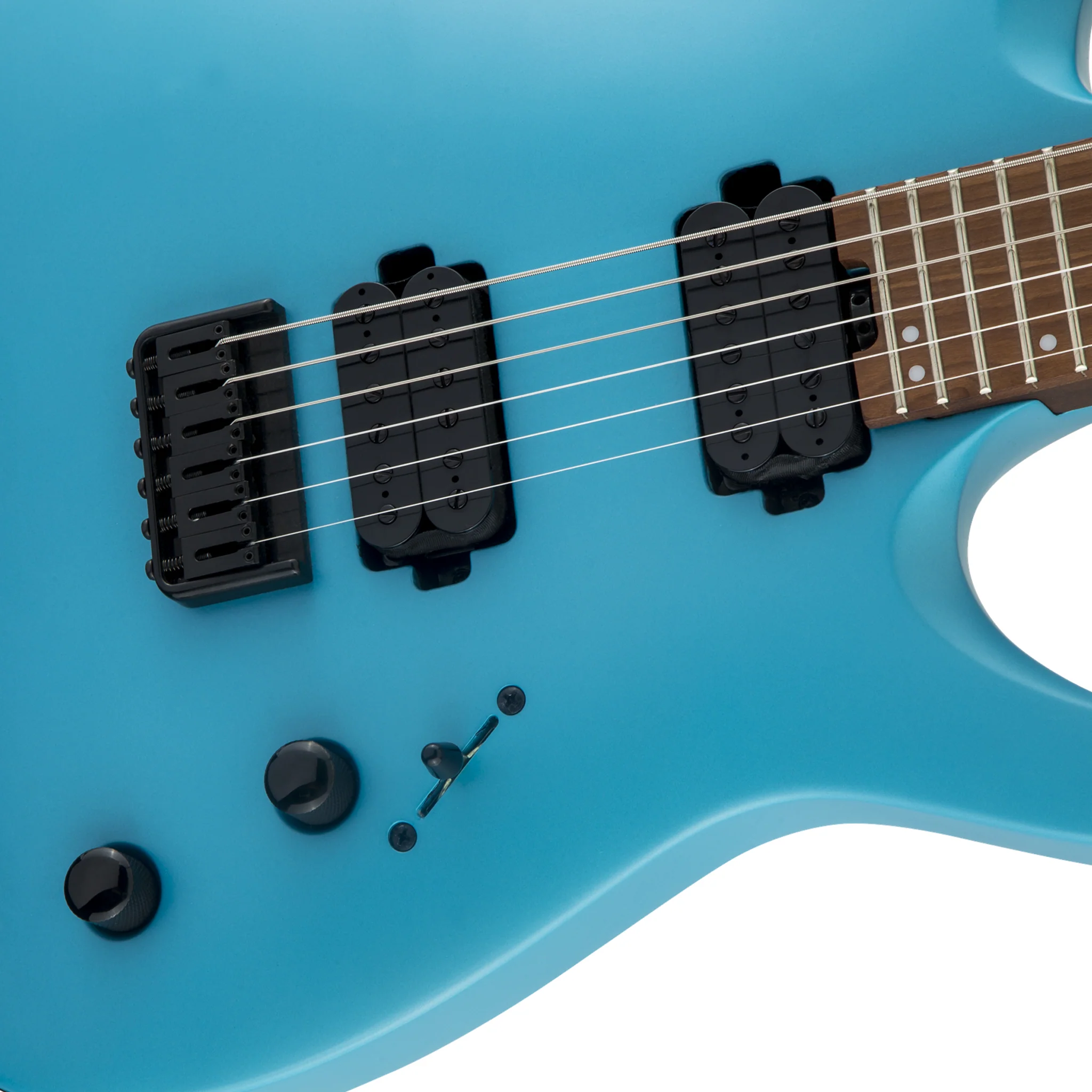 Jackson Pro Series Signature Misha Mansoor Juggernaut HT6 Electric Guitar, Matte Blue Frost - Image 6