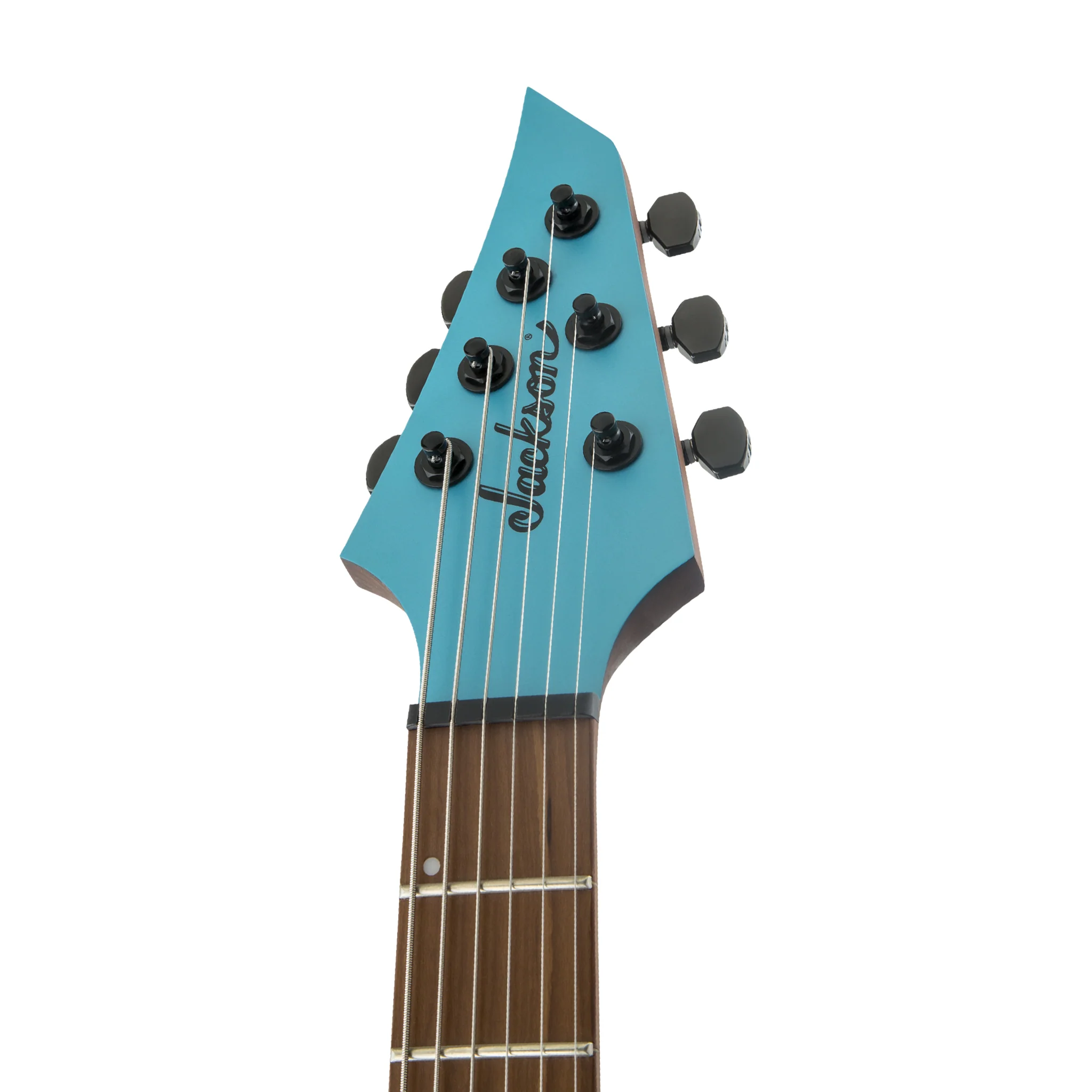 Jackson Pro Series Signature Misha Mansoor Juggernaut HT6 Electric Guitar, Matte Blue Frost - Image 7