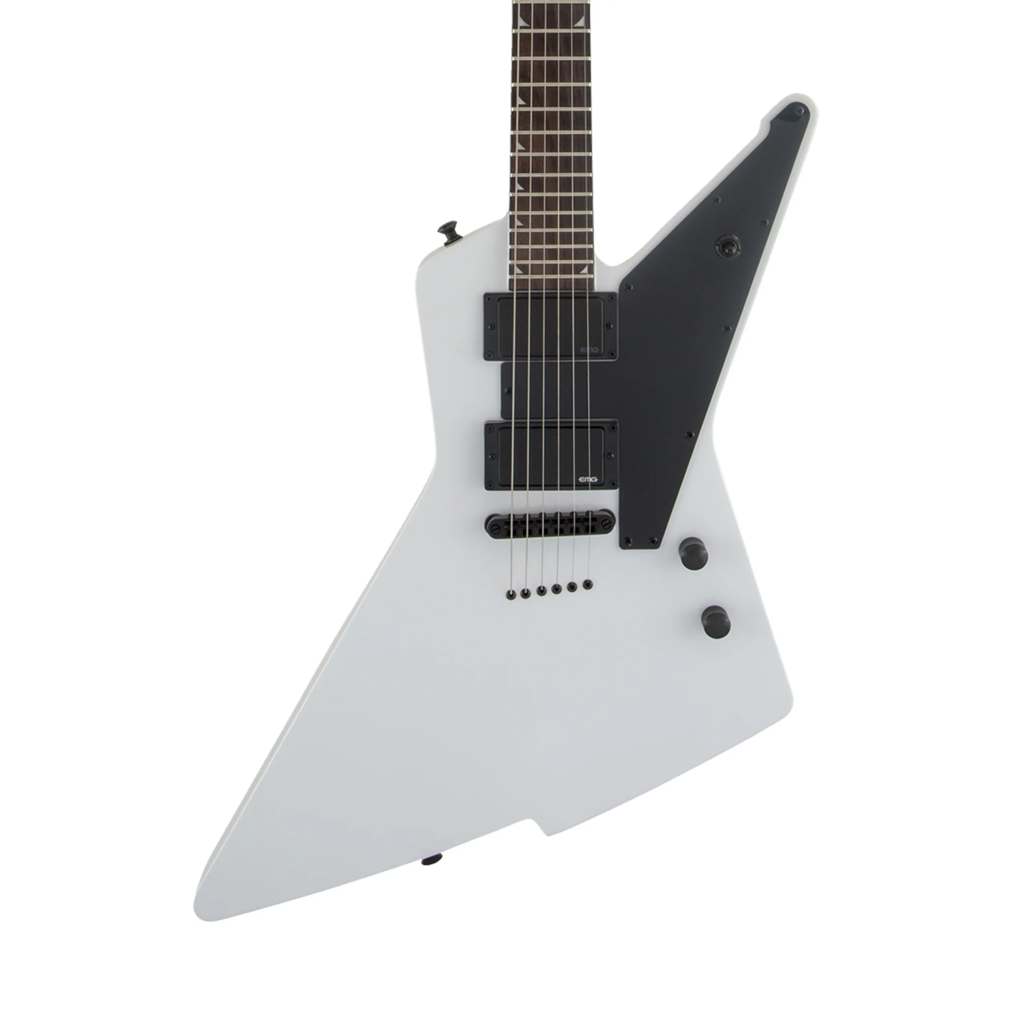 Jackson Pro Series Signature Phil Demmel Demmelition Fury Electric Guitar, Snow White - Image 3