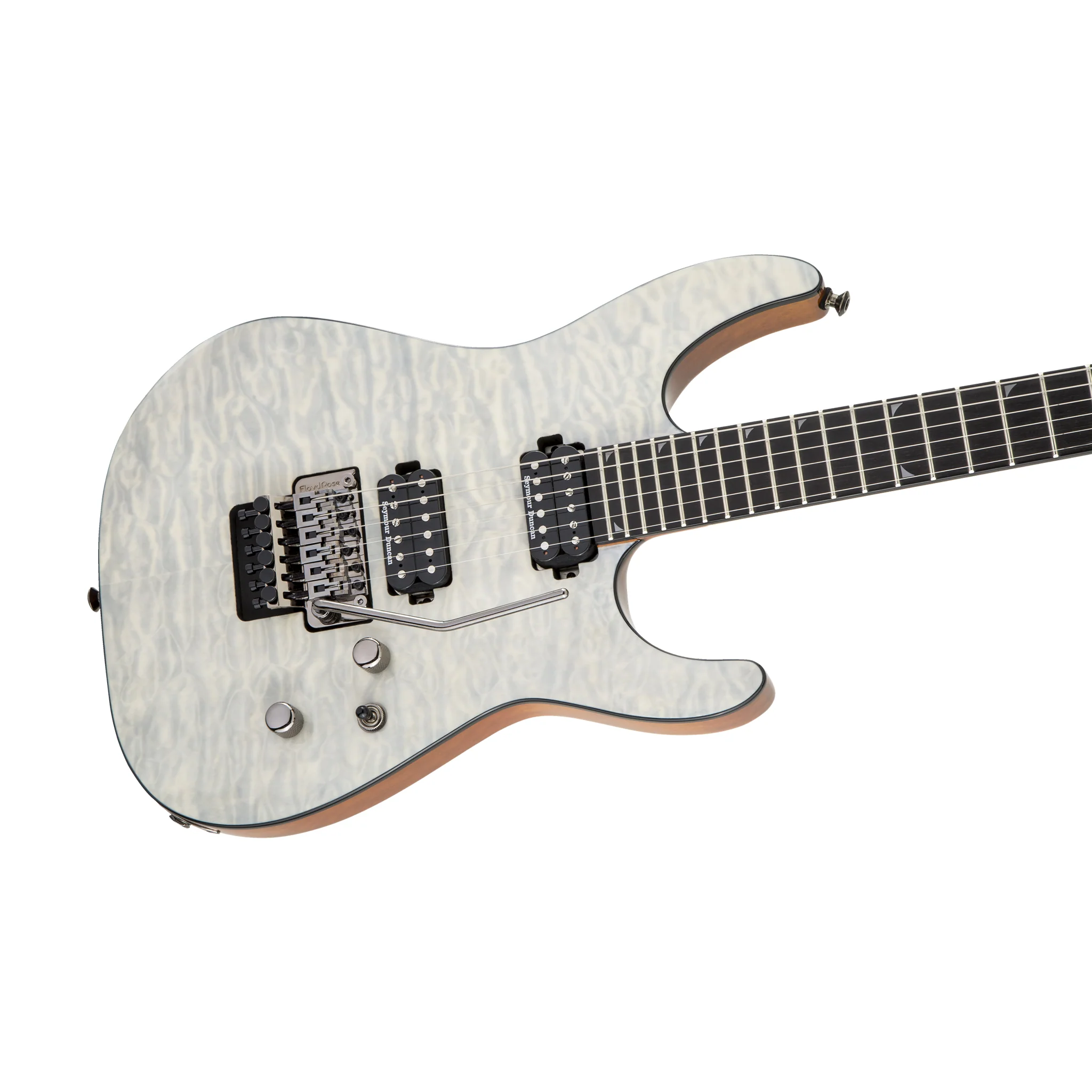 Jackson Pro Series Soloist SL2Q MAH Electric Guitar, Ebony FB, Winterstorm - Image 3
