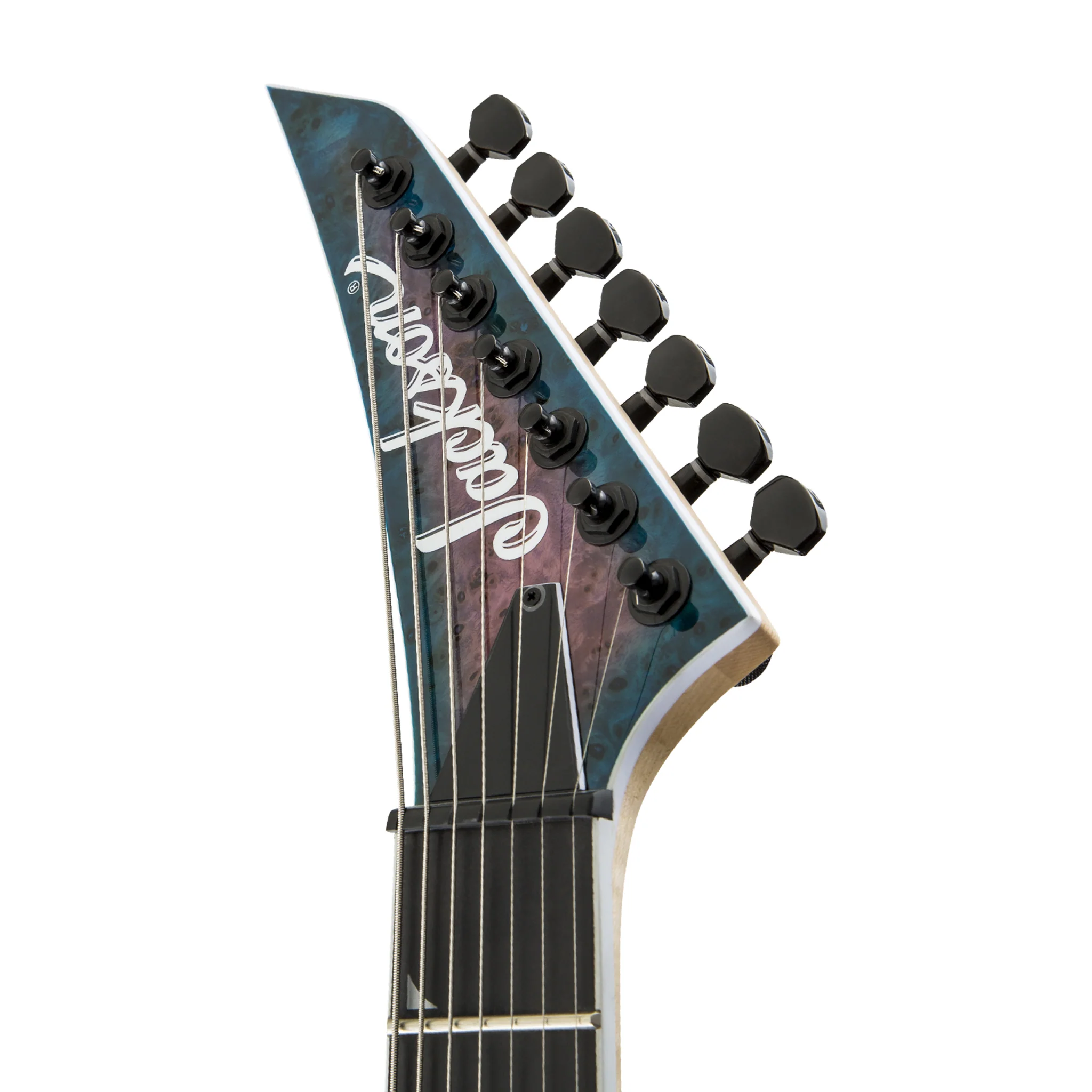 Jackson Pro Series Soloist SL7P HT MAH Electric Guitar, Ebony FB, Northern Lights - Image 5