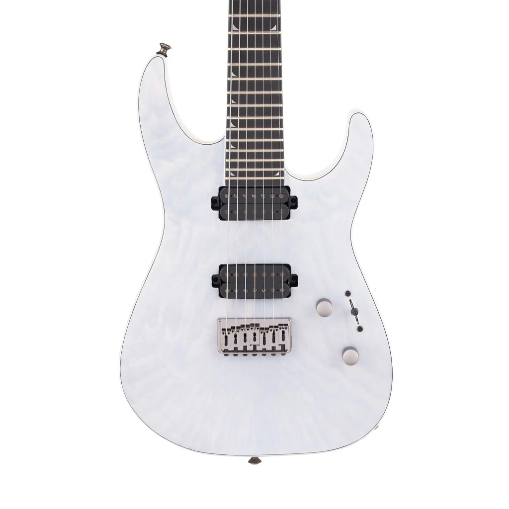 Jackson Pro Soloist SL7A MAH HT Electric Guitar, Ebony FB, Unicorn White - Image 4