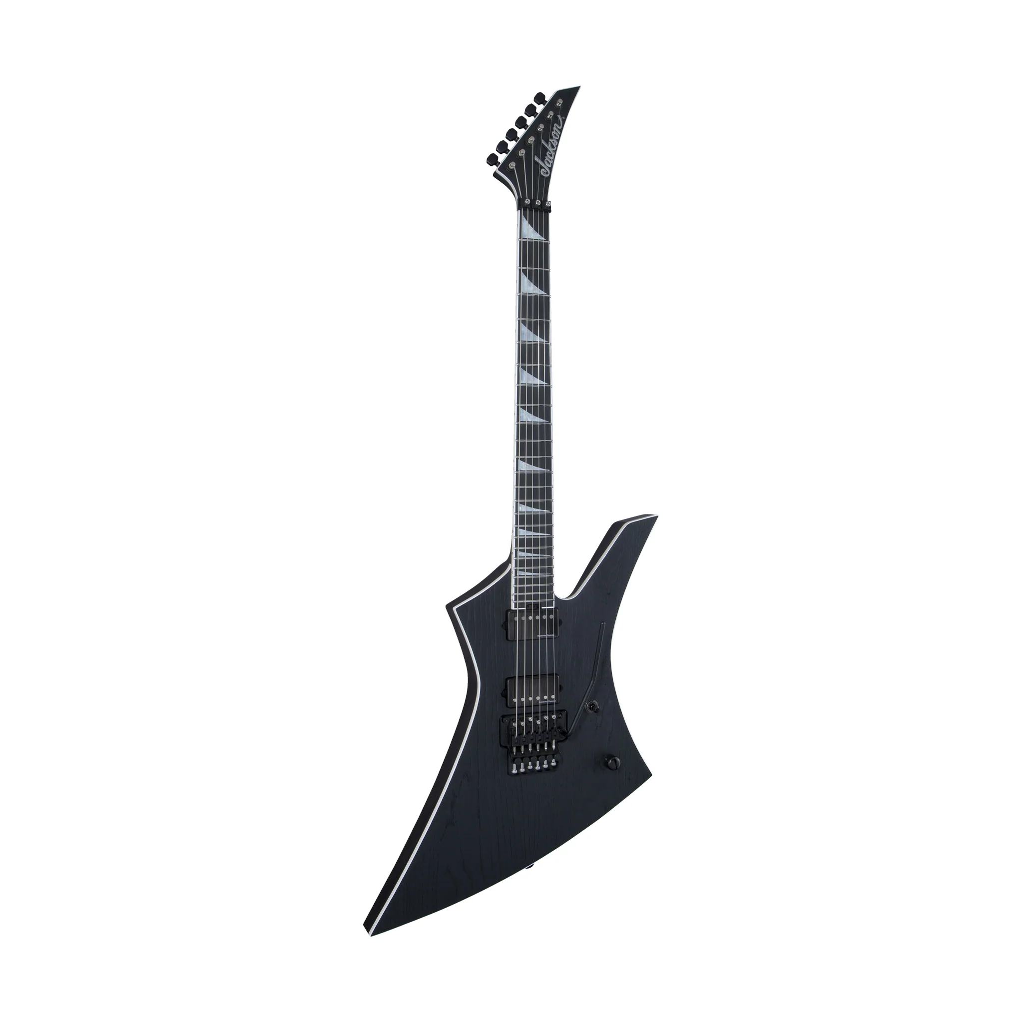 Jackson USA Signature Jeff Loomis Kelly Electric Guitar, Ebony FB, Black - Image 3