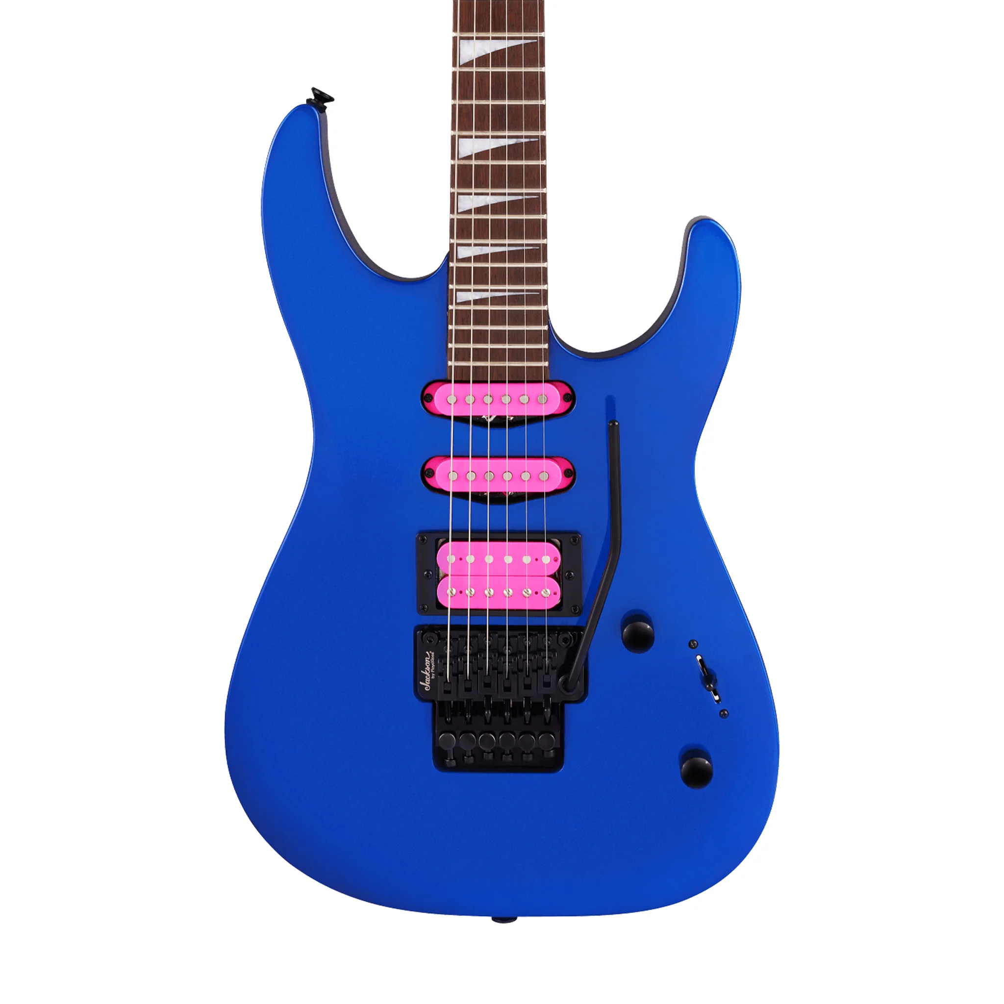 Jackson X Series Dinky DK3XR HSS Electric Guitar, Laurel FB, Cobalt Blue - Image 3