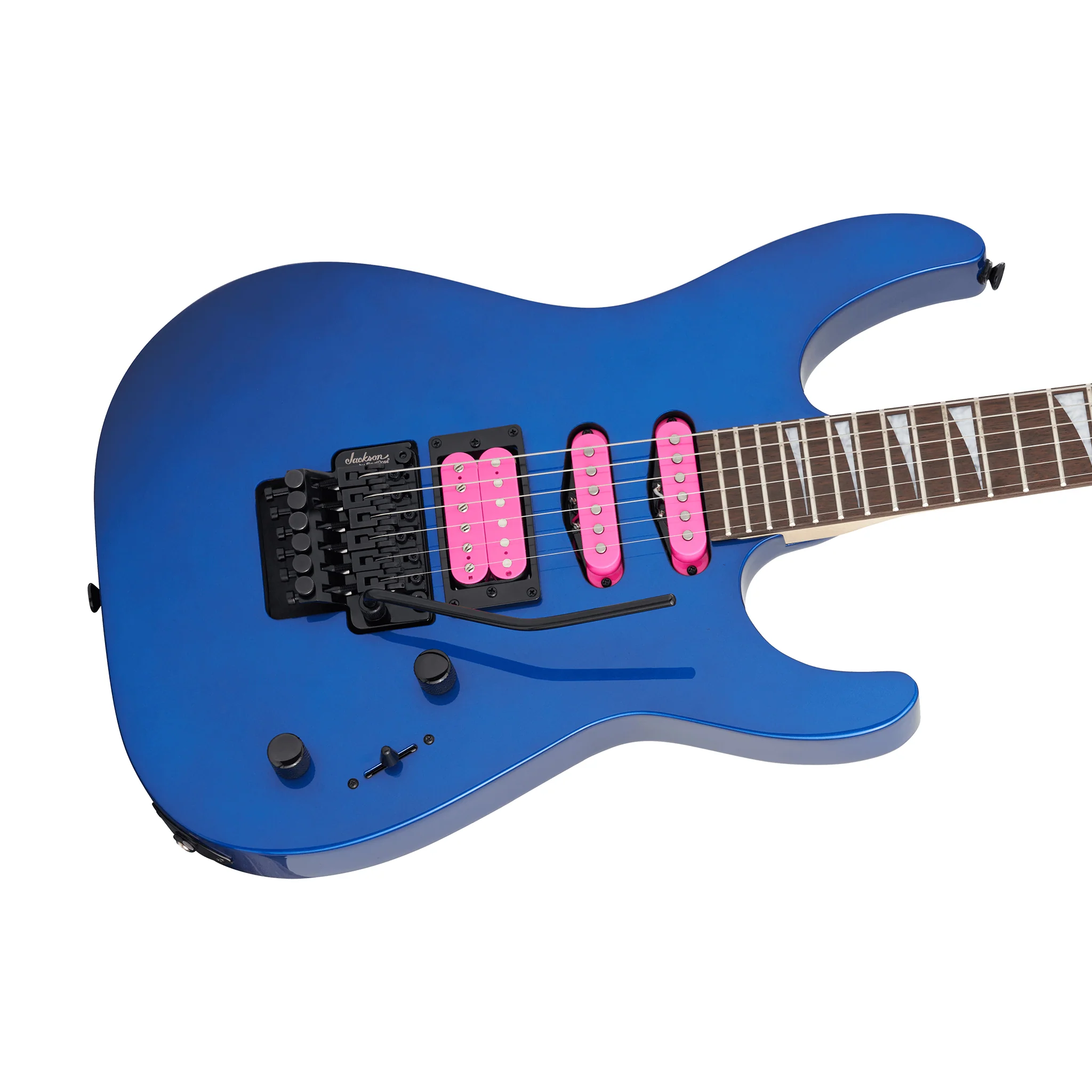 Jackson X Series Dinky DK3XR HSS Electric Guitar, Laurel FB, Cobalt Blue - Image 5