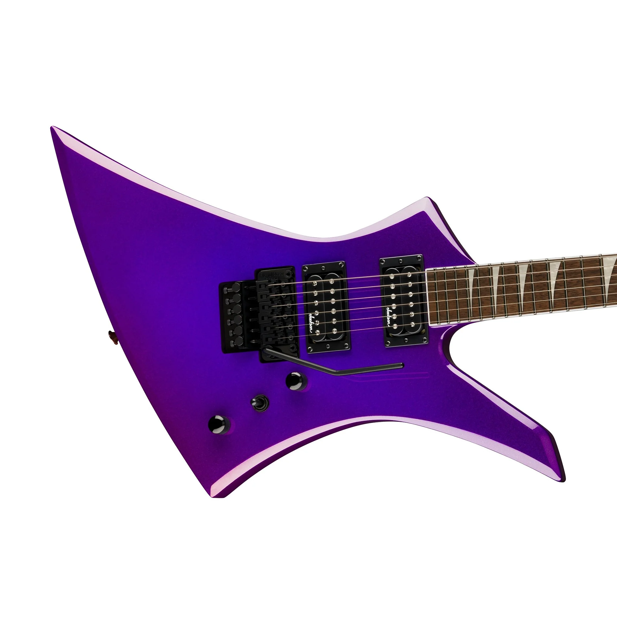Jackson X Series Kelly KEX Electric Guitar, Laurel FB, Deep Purple Metallic - Image 5