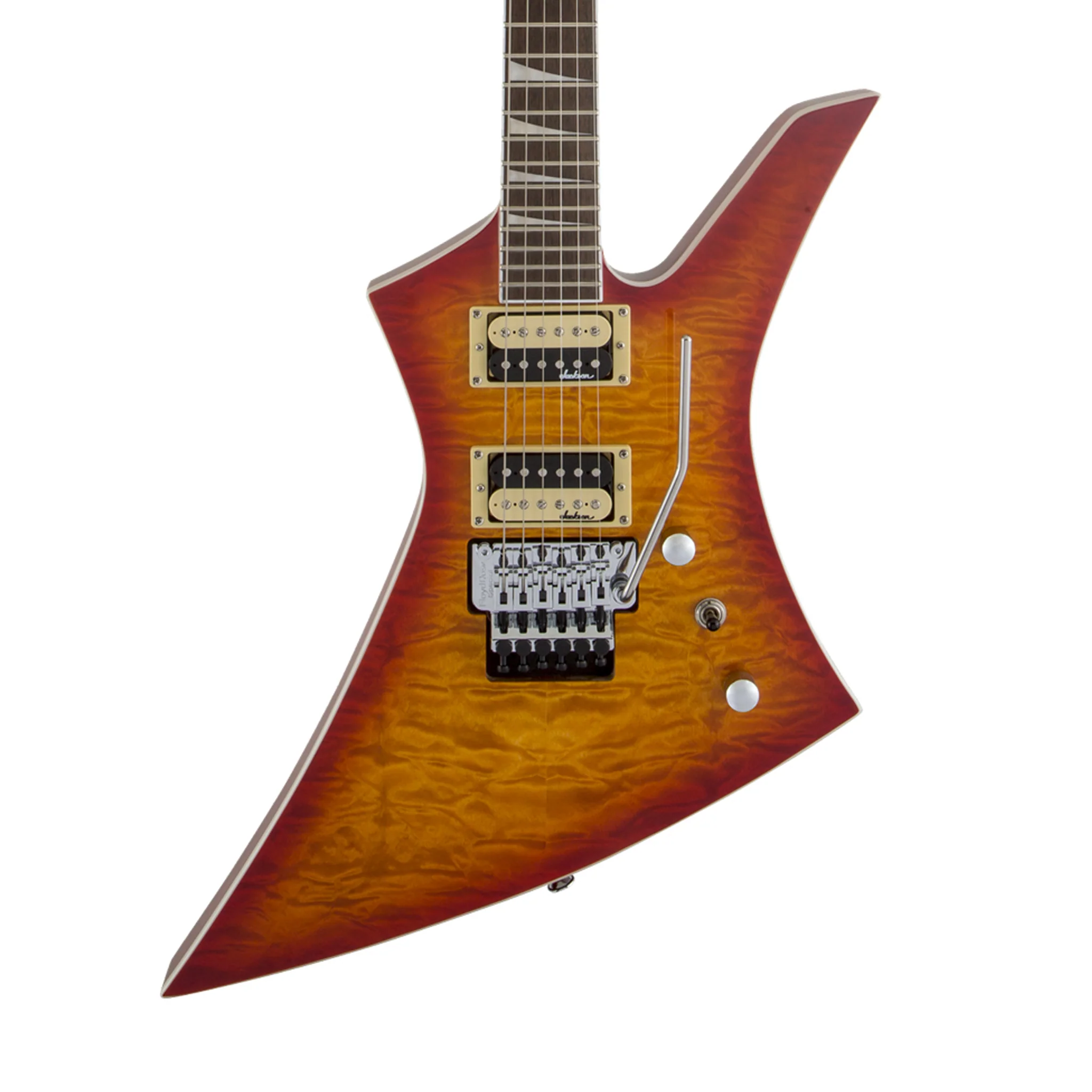 Jackson X Series Kelly KEXQ Electric Guitar, Laurel FB, Cherry Burst - Image 3