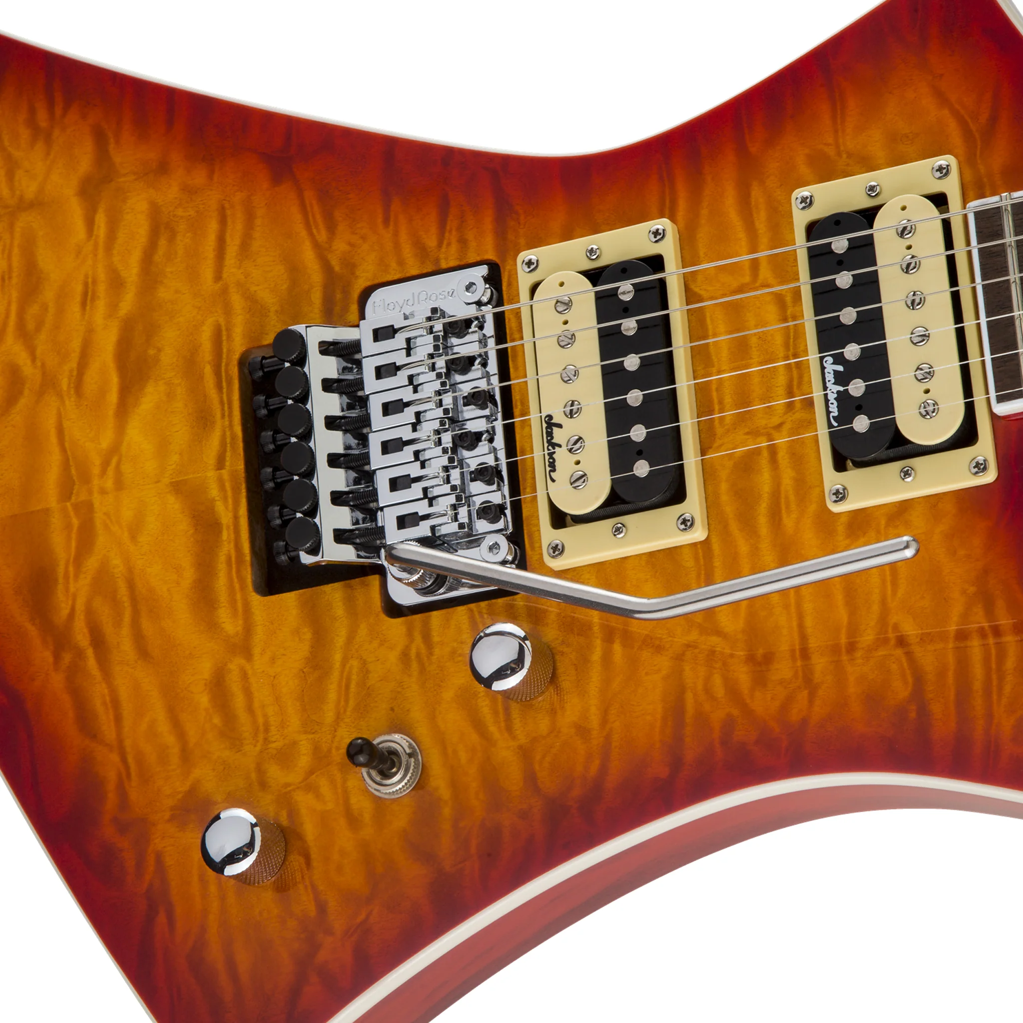 Jackson X Series Kelly KEXQ Electric Guitar, Laurel FB, Cherry Burst - Image 5