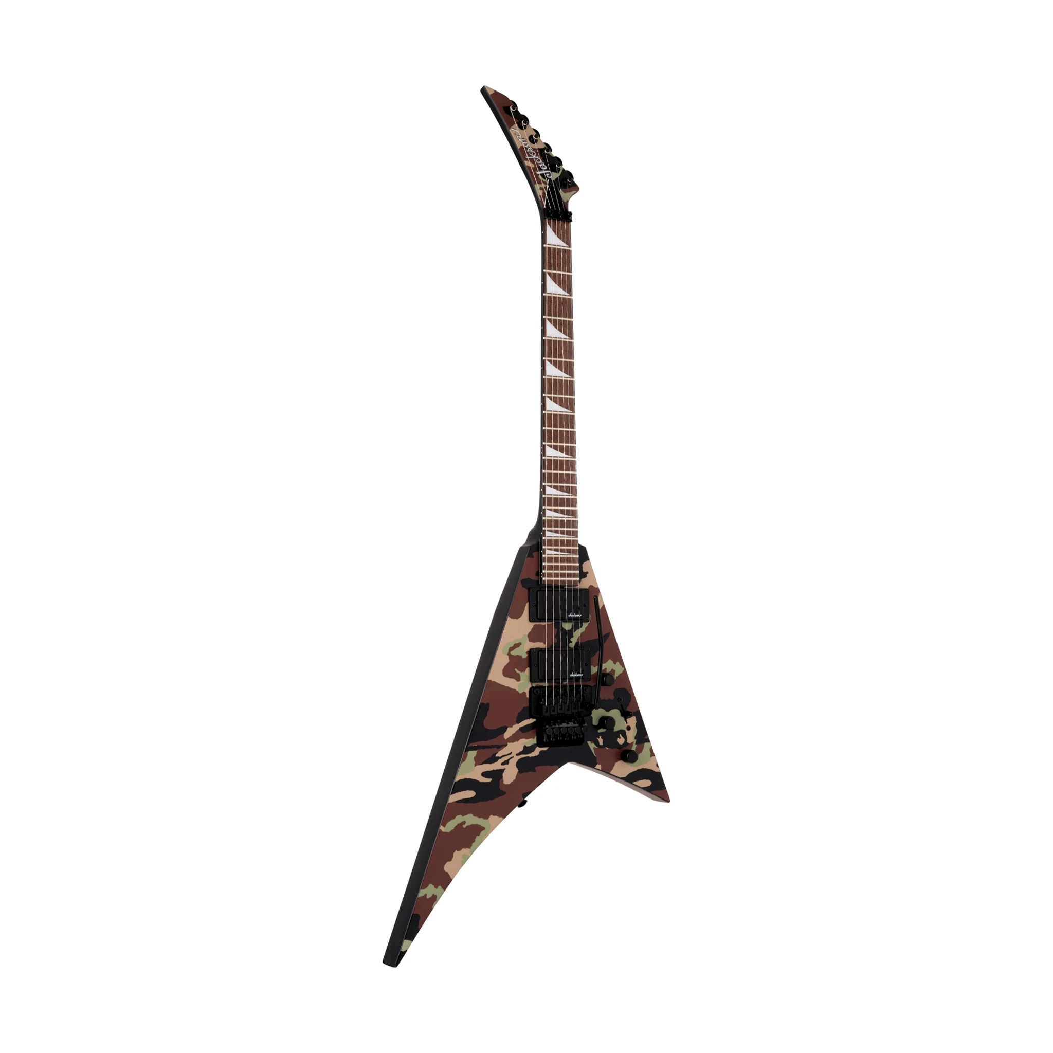 Jackson X Series Rhoads RRX24 Electric Guitar, Laurel FB, Woodland Camo - Image 3