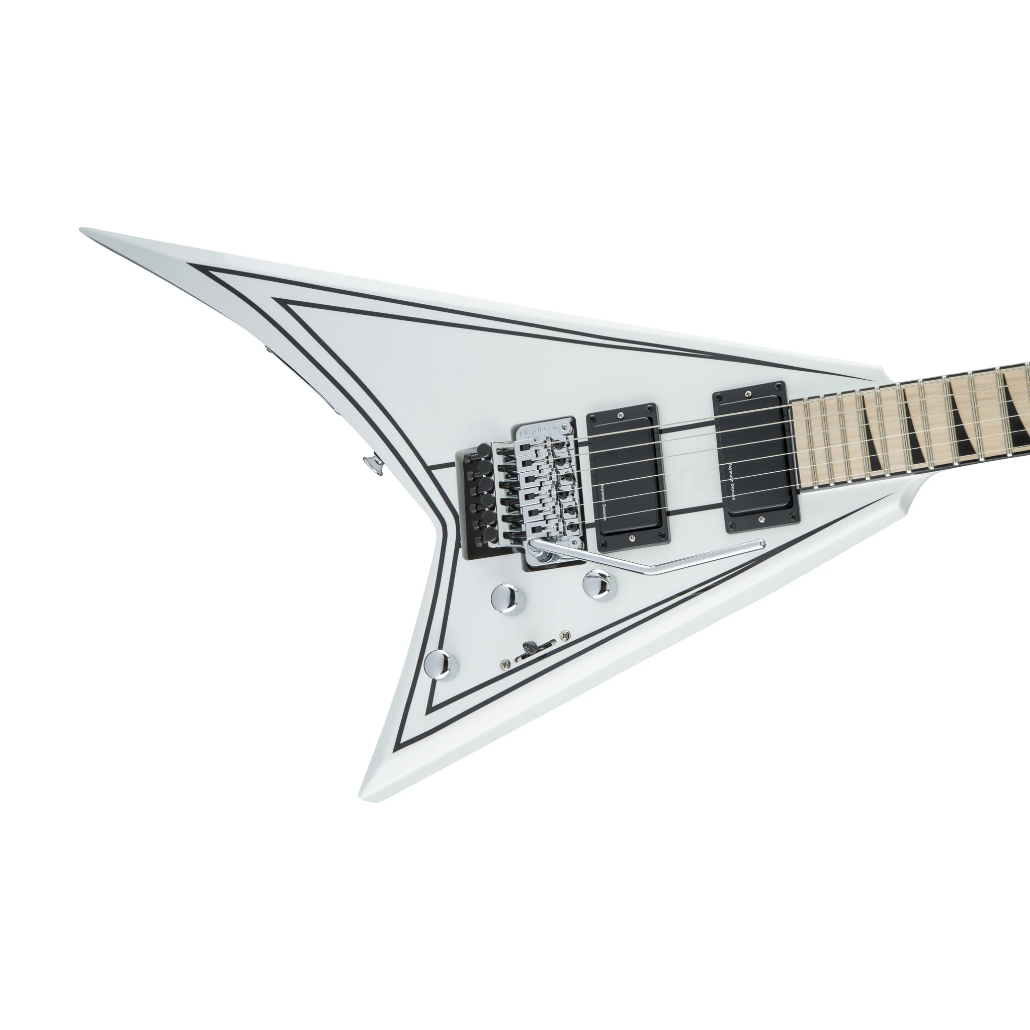 Jackson X Series Rhoads RRX24M Electric Guitar, Maple FB, Snow White w/Black Pinstripes - Image 5