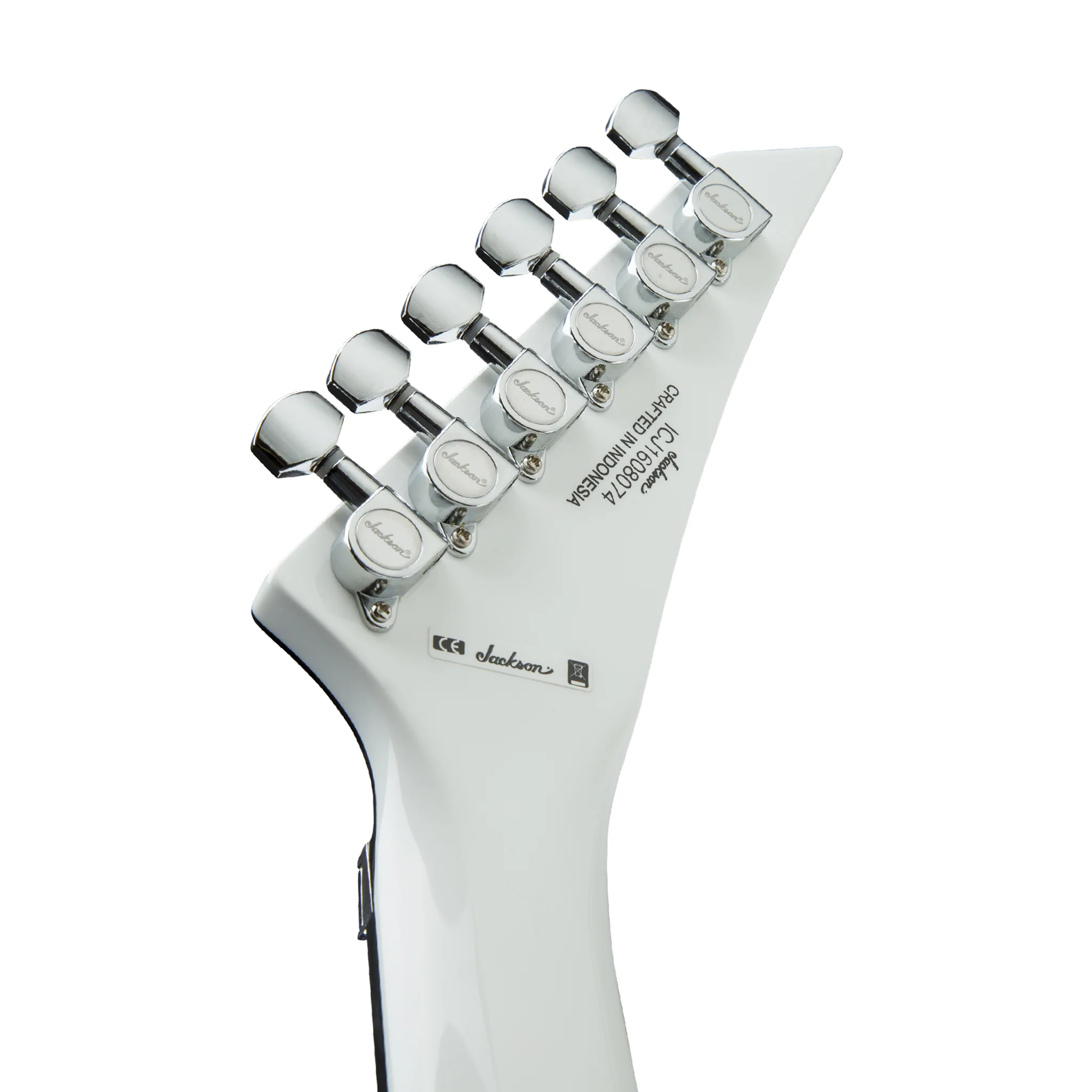 Jackson X Series Rhoads RRX24M Electric Guitar, Maple FB, Snow White w/Black Pinstripes - Image 8
