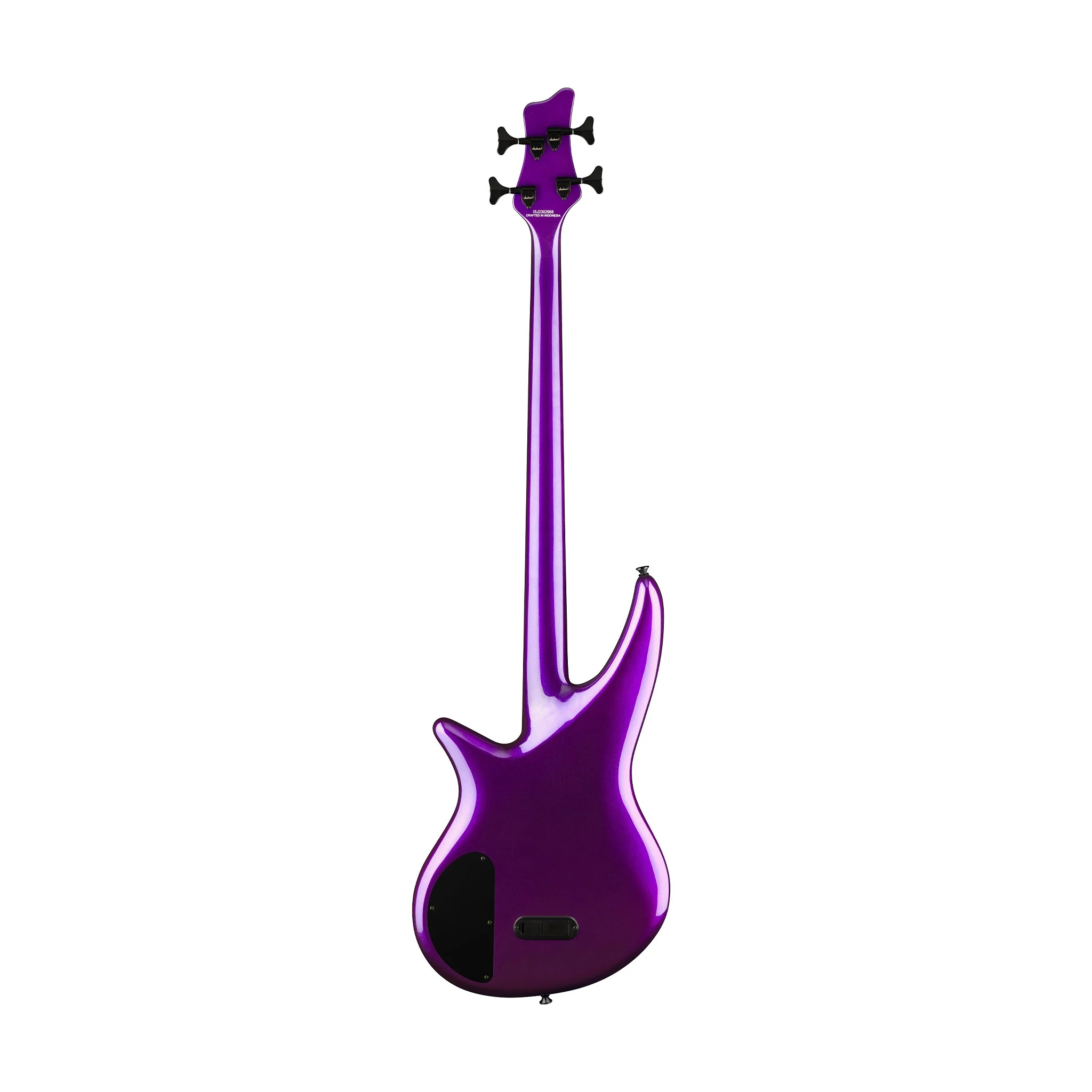 Jackson X Series Spectra IV Bass Guitar, Laurel FB, Deep Purple Metallic - Image 2
