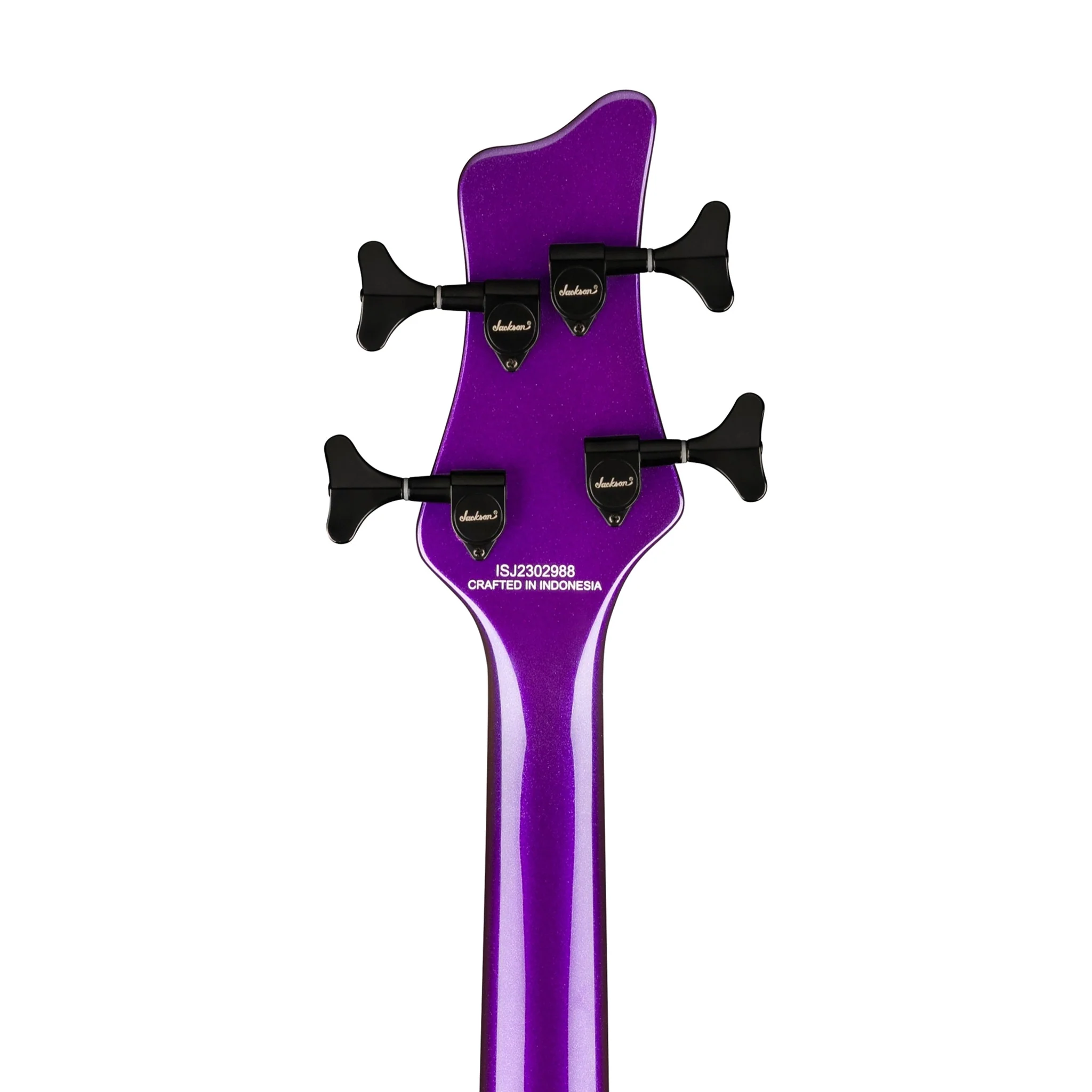 Jackson X Series Spectra IV Bass Guitar, Laurel FB, Deep Purple Metallic - Image 7