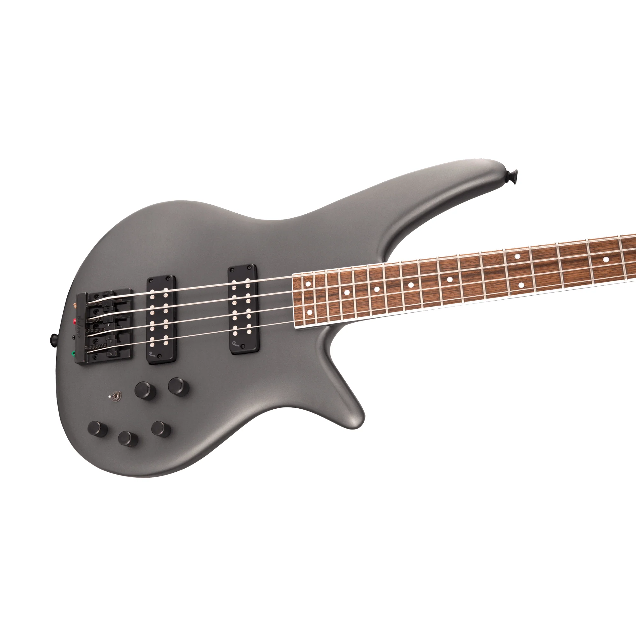 Jackson X Series Spectra SBX 4-String Bass Guitar, Laurel FB, Satin Graphite - Image 3