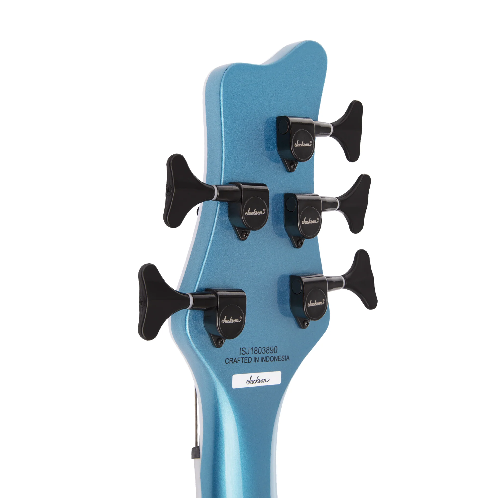 Jackson X Series Spectra SBX 5-String Bass Guitar, Laurel FB, Electric Blue - Image 5