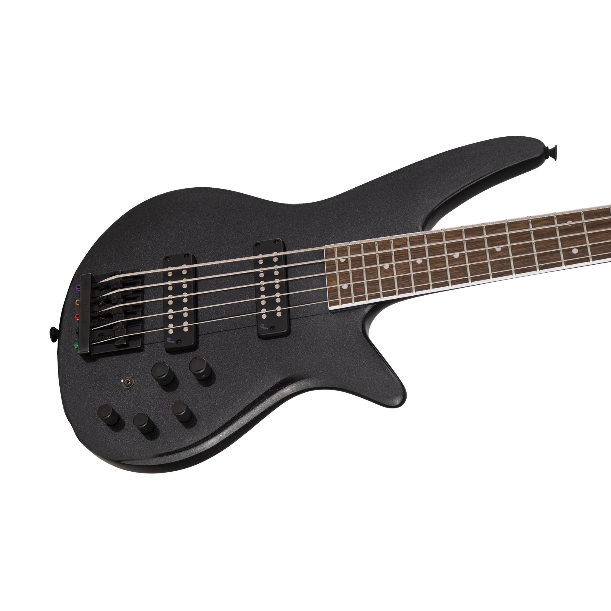 Jackson X Series Spectra SBX 5-String Bass Guitar, Metallic Black - Image 3