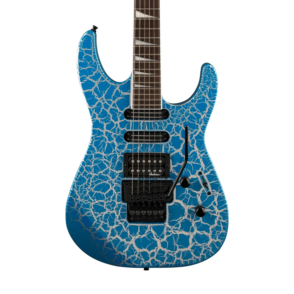 Jackson X Soloist SL3X DX Electric Guitar, Frost Byte Crackle - Image 3