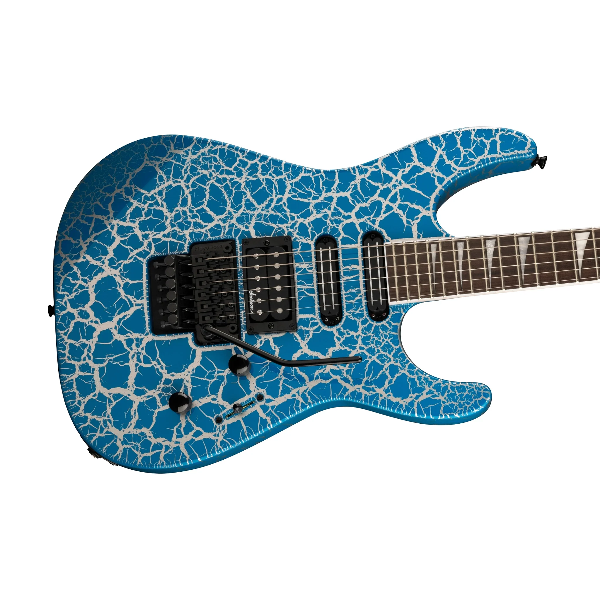Jackson X Soloist SL3X DX Electric Guitar, Frost Byte Crackle - Image 5
