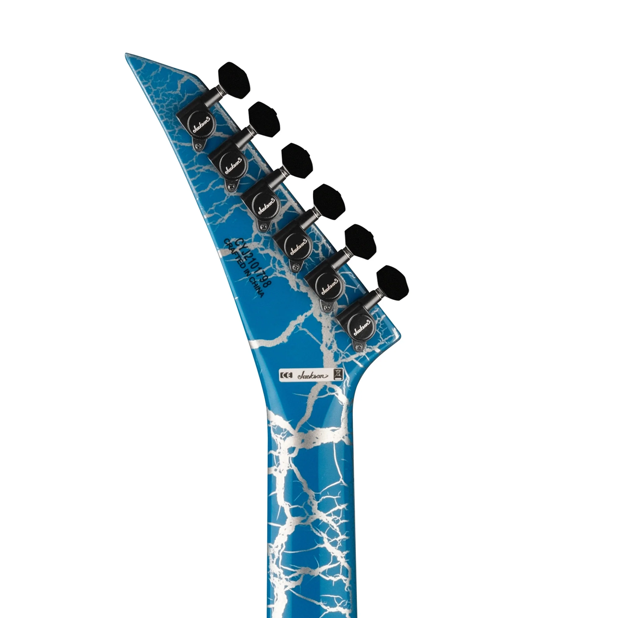 Jackson X Soloist SL3X DX Electric Guitar, Frost Byte Crackle - Image 7