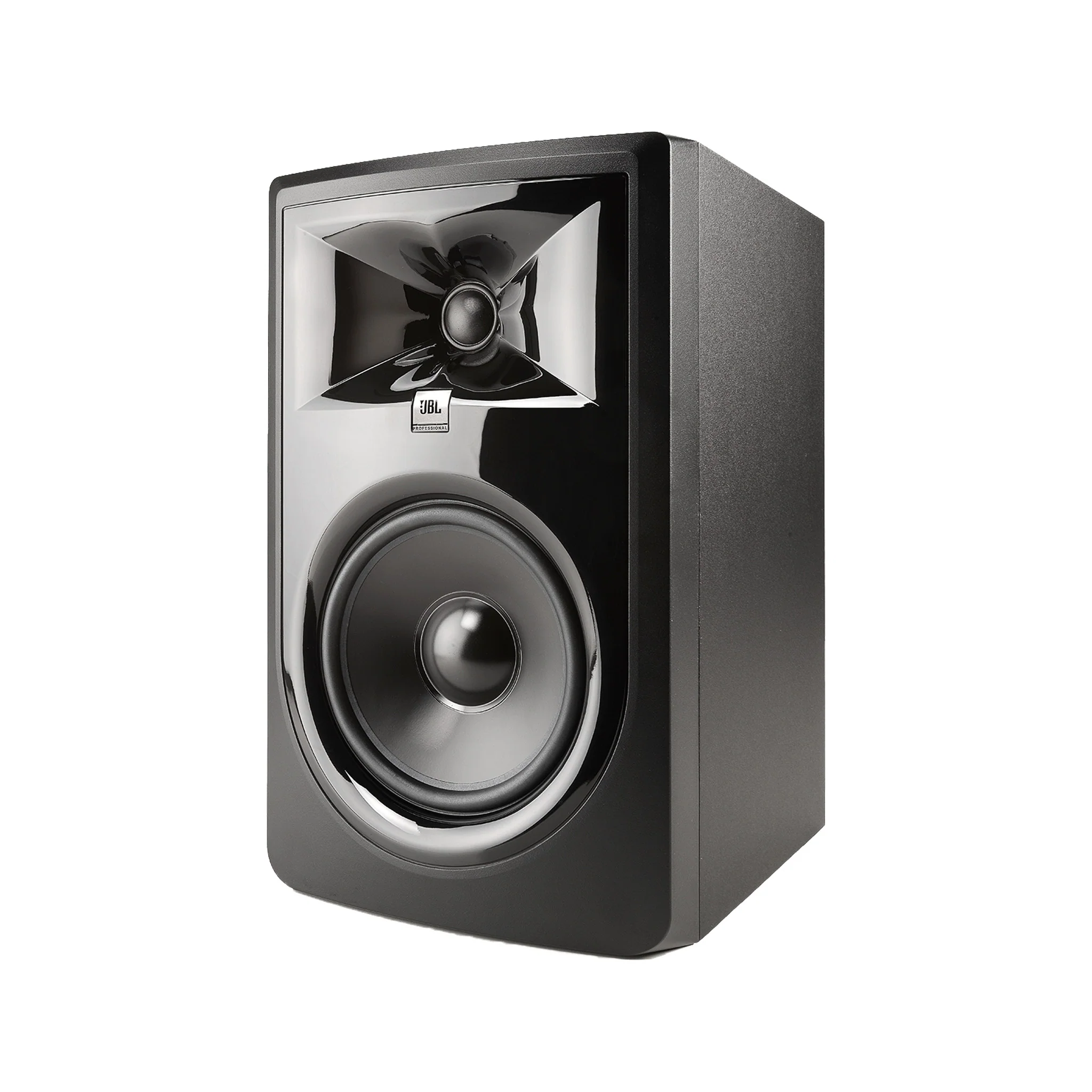 JBL 306P MKII 6 Inch Powered Studio Monitor, Single, Black