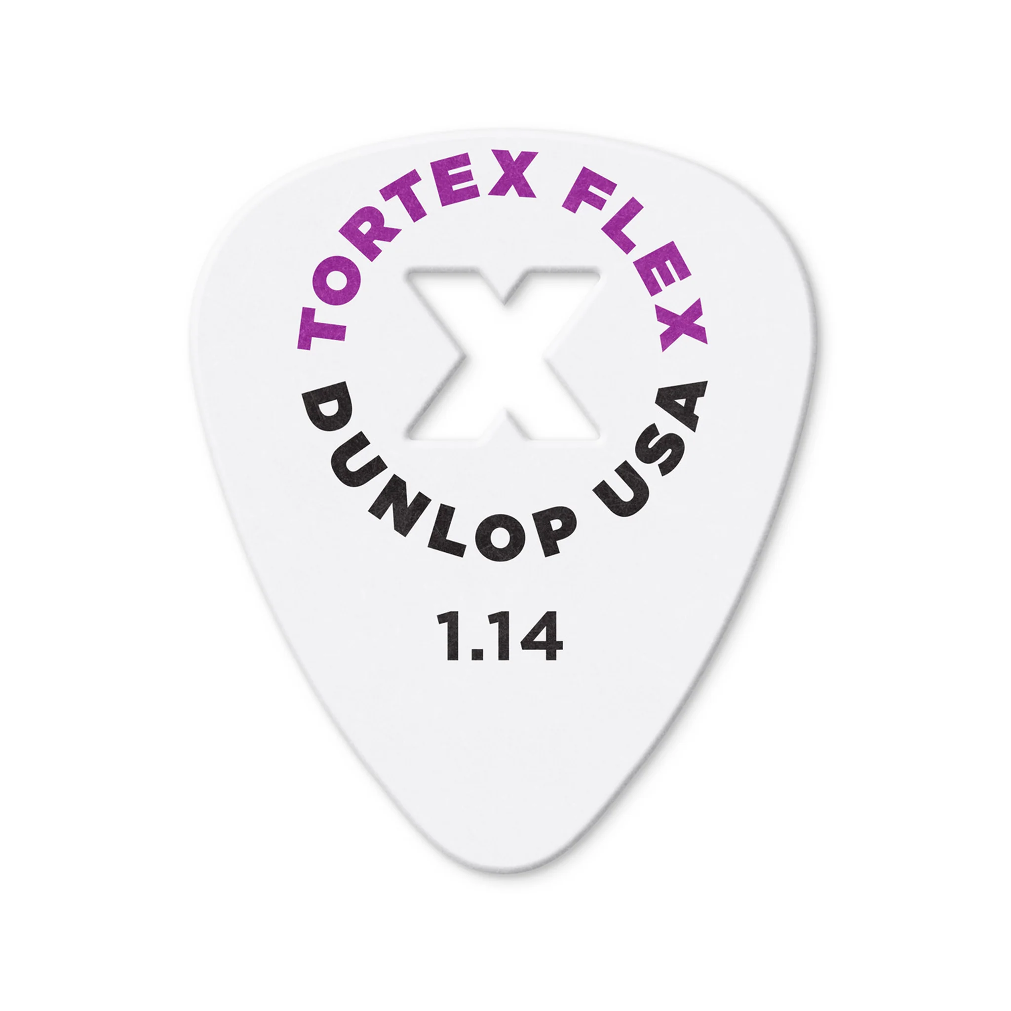 Jim Dunlop 428XP1.14 Tortex Flex X Guitar Picks, 1.14mm, 12-Pack