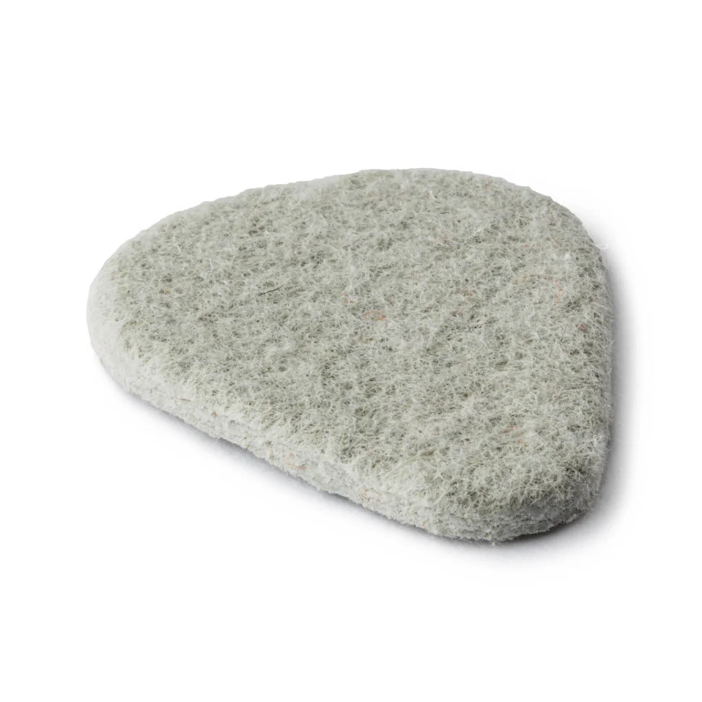 Jim Dunlop 8012 Standard Felt Pick, Bag of 12 - Image 3