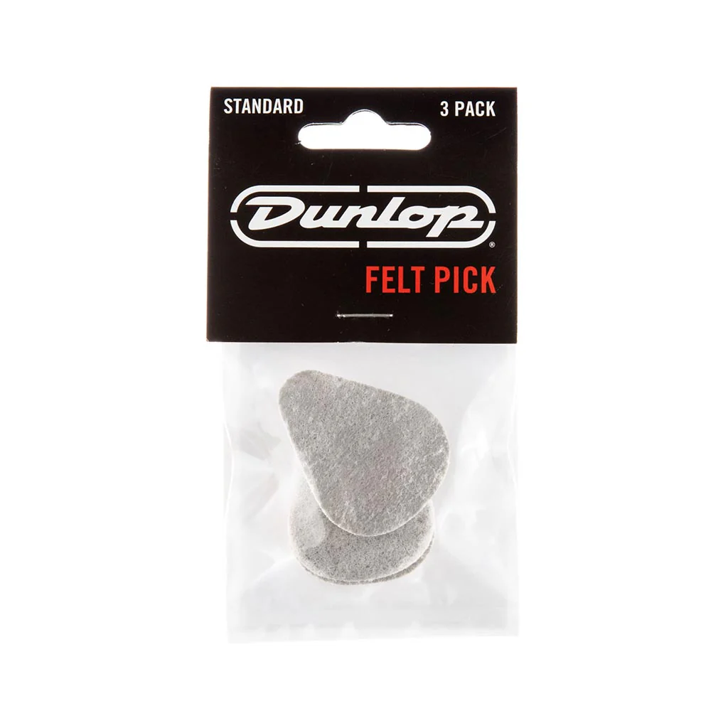 Jim Dunlop 8012P Felt Pick, Standard, 3-Pack - Image 3