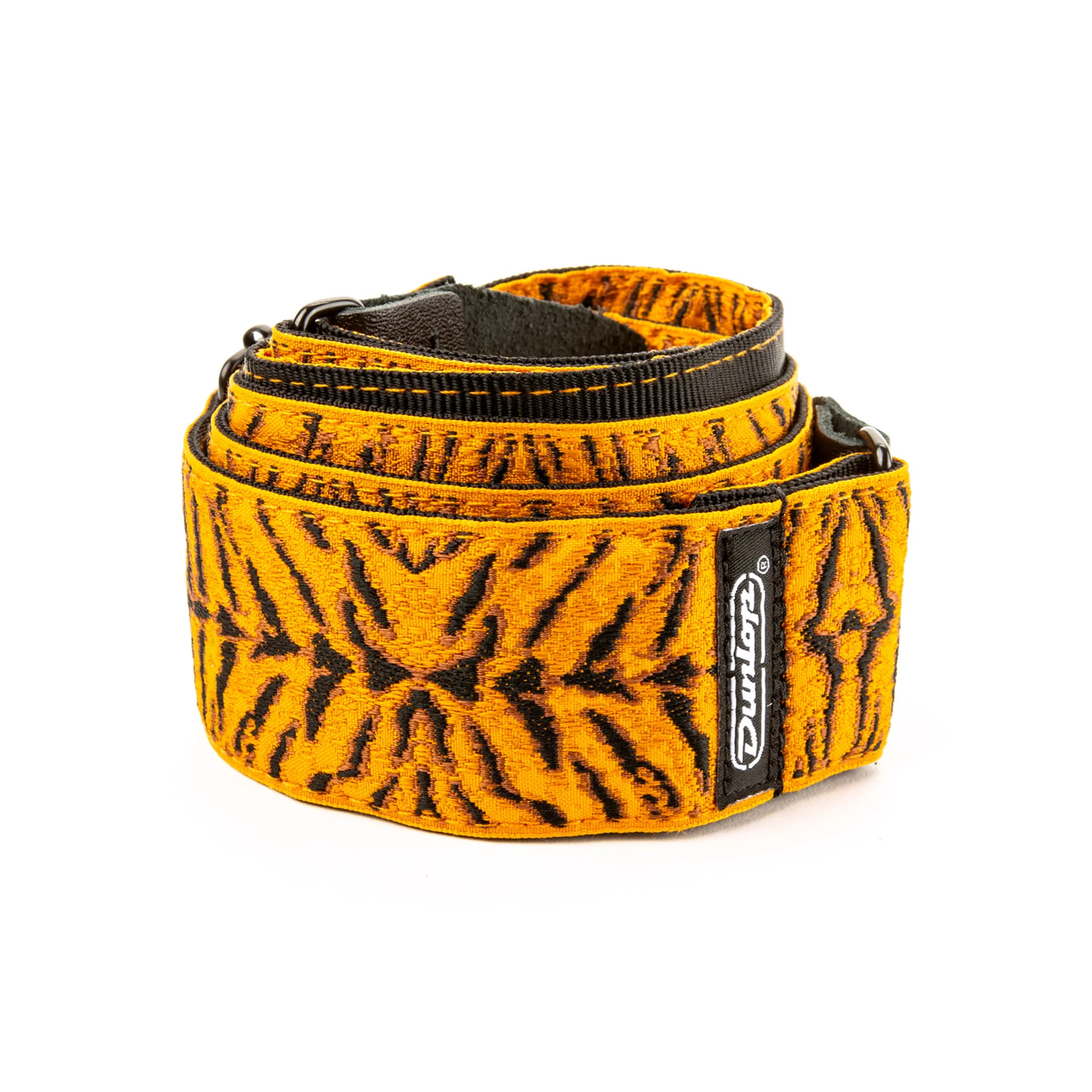 Jim Dunlop D67-23 Jacquard Tiger Eye Guitar Strap - Image 2