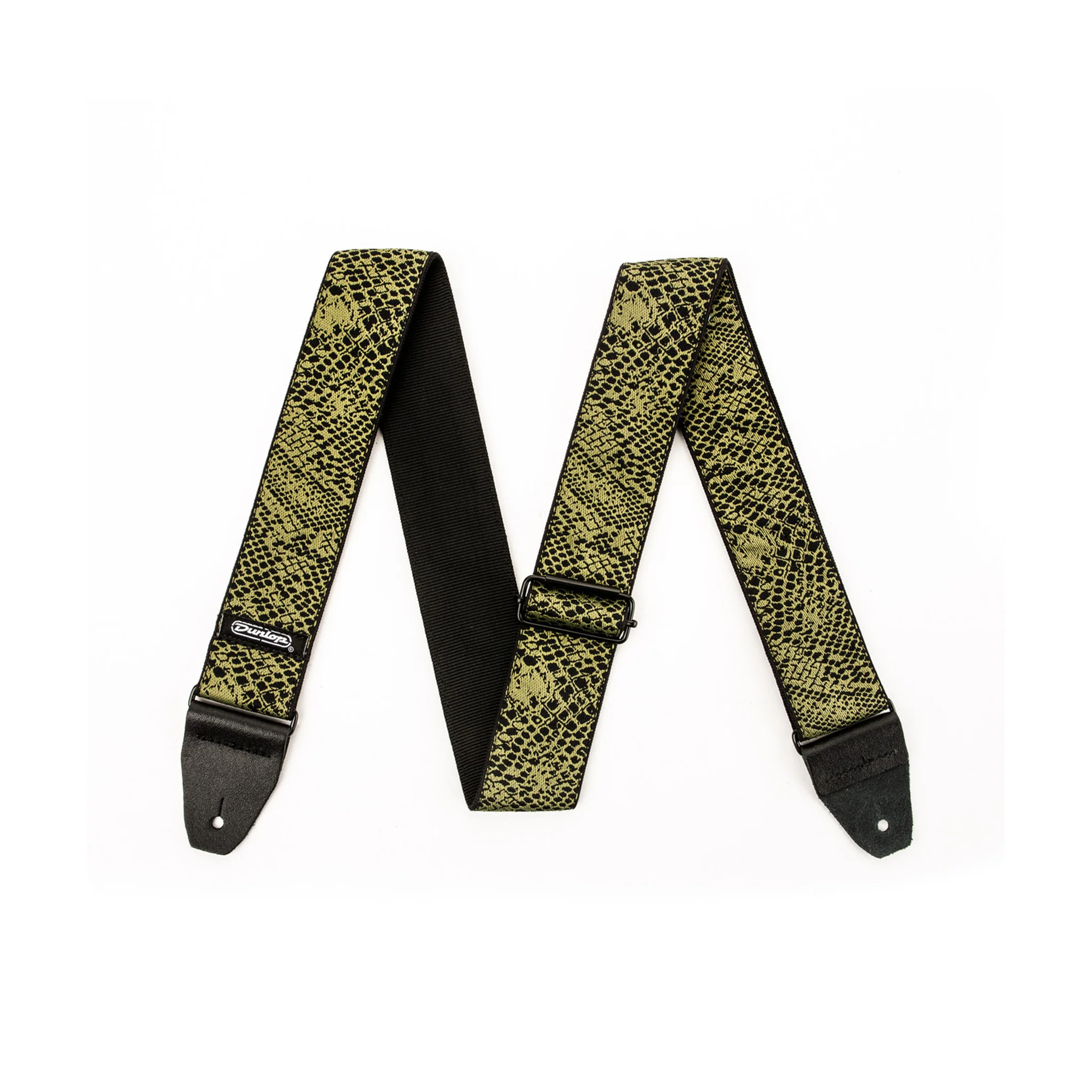 Jim Dunlop D67-24 Jacquard Serpentine Green Guitar Strap