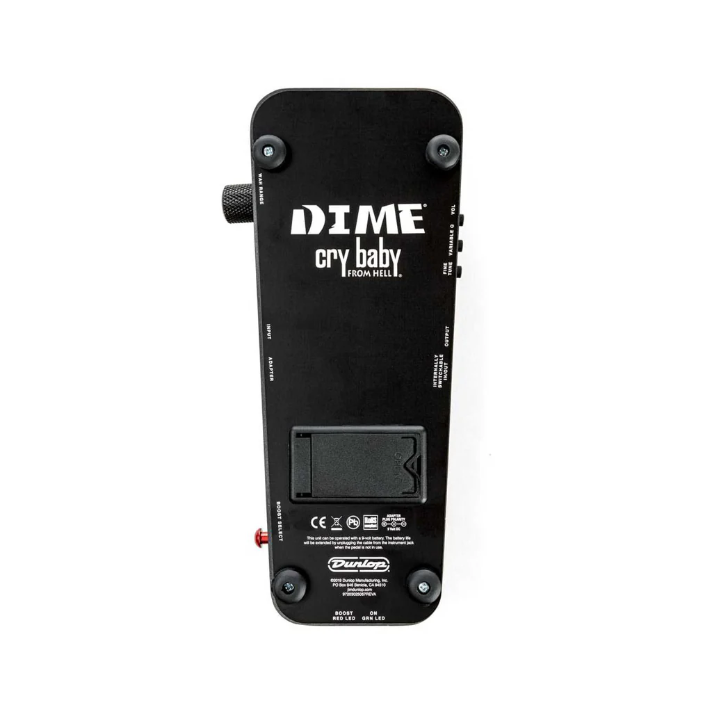 Jim Dunlop DB01B Dimebag Signature Cry Baby Wah Guitar Effects Pedal, Black - Image 4