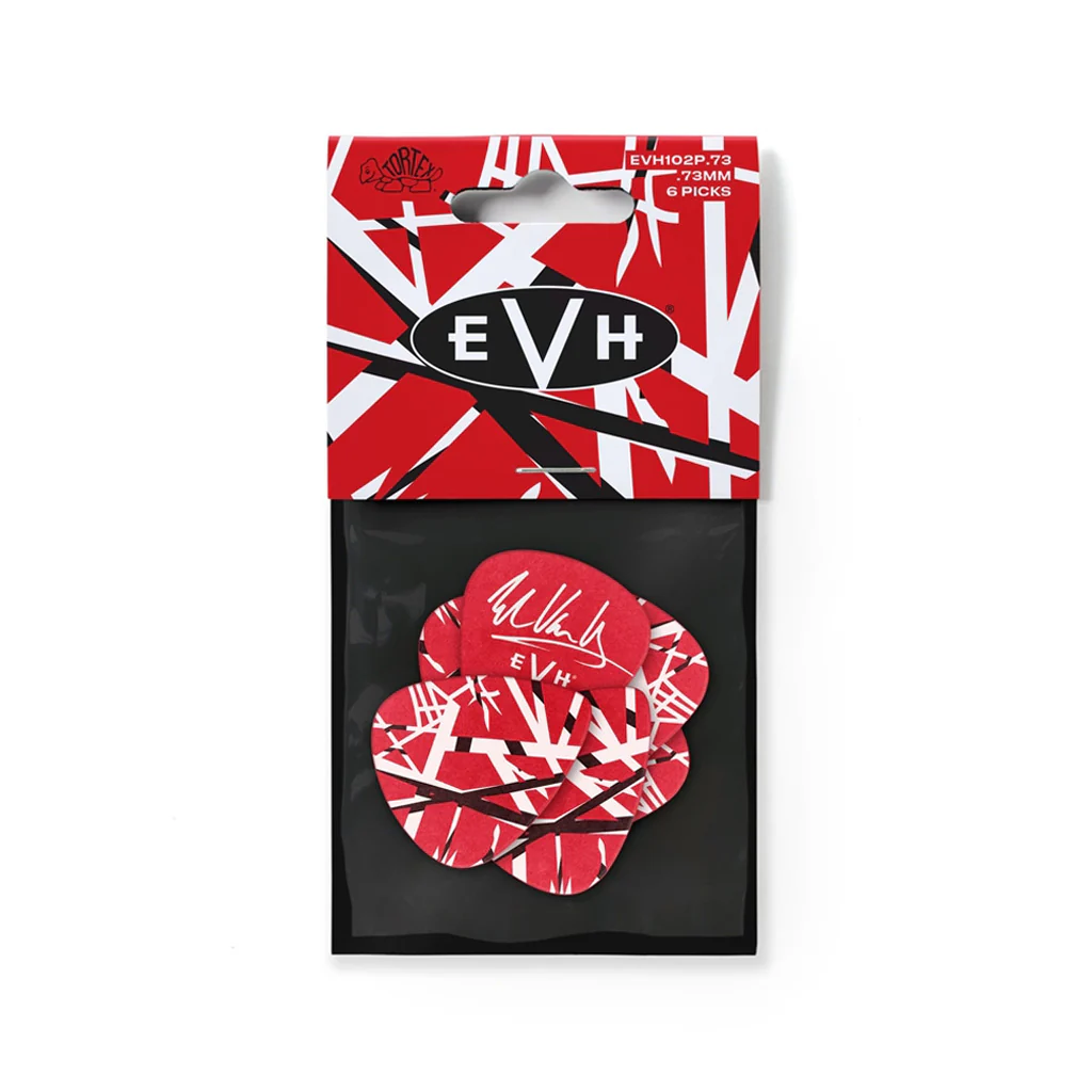 Jim Dunlop EVH102P.73 EVH Frankerstien 0.73MM Guitar Pick, 6-Pack - Image 3