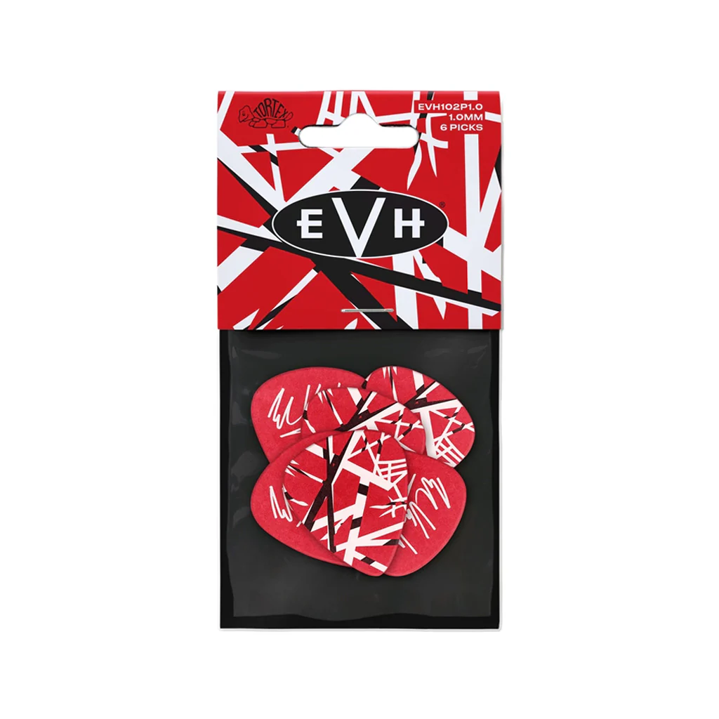 Jim Dunlop EVH102P1.0 EVH Frankerstien 1.0MM Guitar Pick, 6-Pack - Image 3