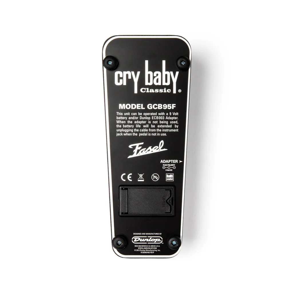 Jim Dunlop GCB95F Cry Baby Classic Wah Guitar Effects Pedal - Image 6