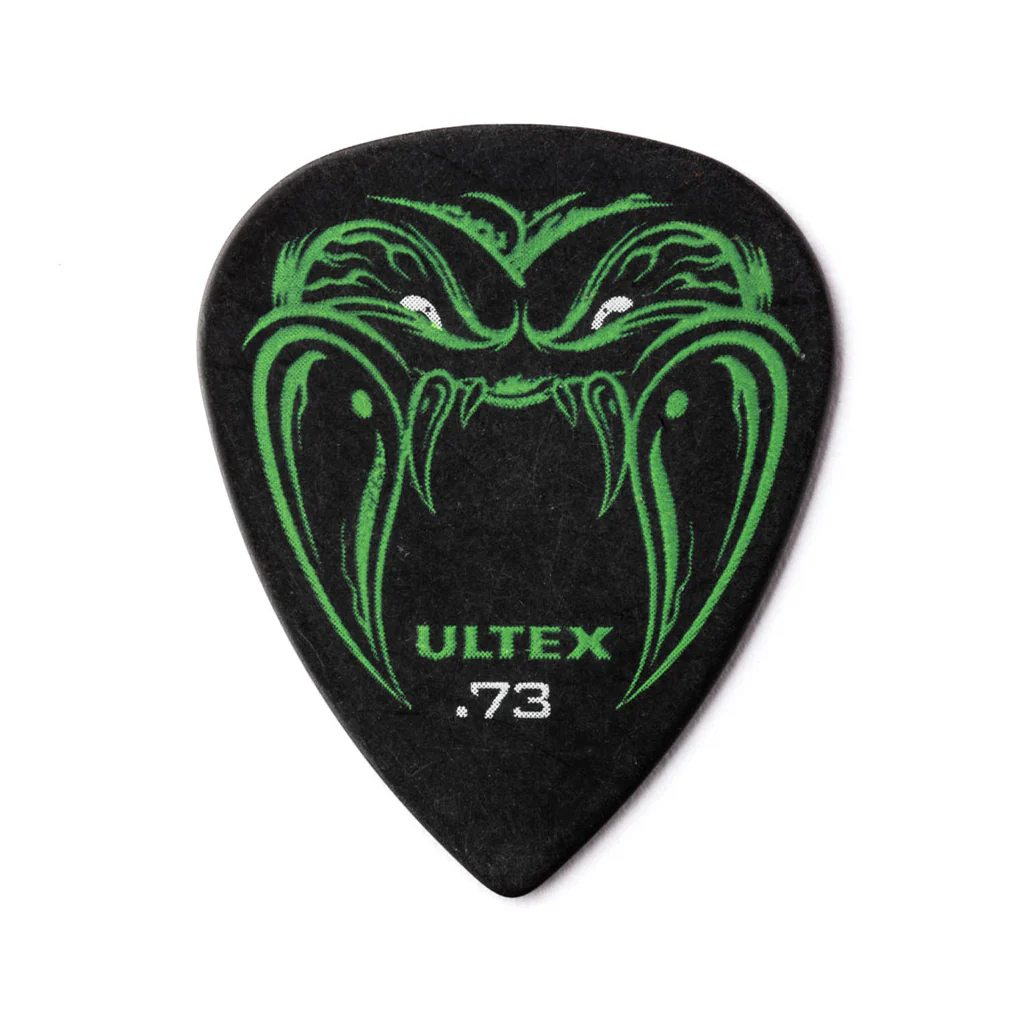 Jim Dunlop PH112P.73 Black Fang Guitar Pick, 6-Picks Player Pack - Image 2