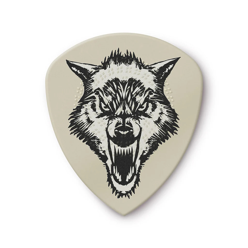 Jim Dunlop PH122P.73 White Fang Guitar Pick, 6-Picks Player Pack - Image 2