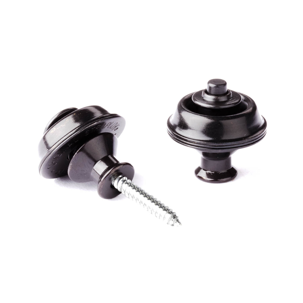 Jim Dunlop SLS-1033BK Straplock Dual Design System, Black - Image 2