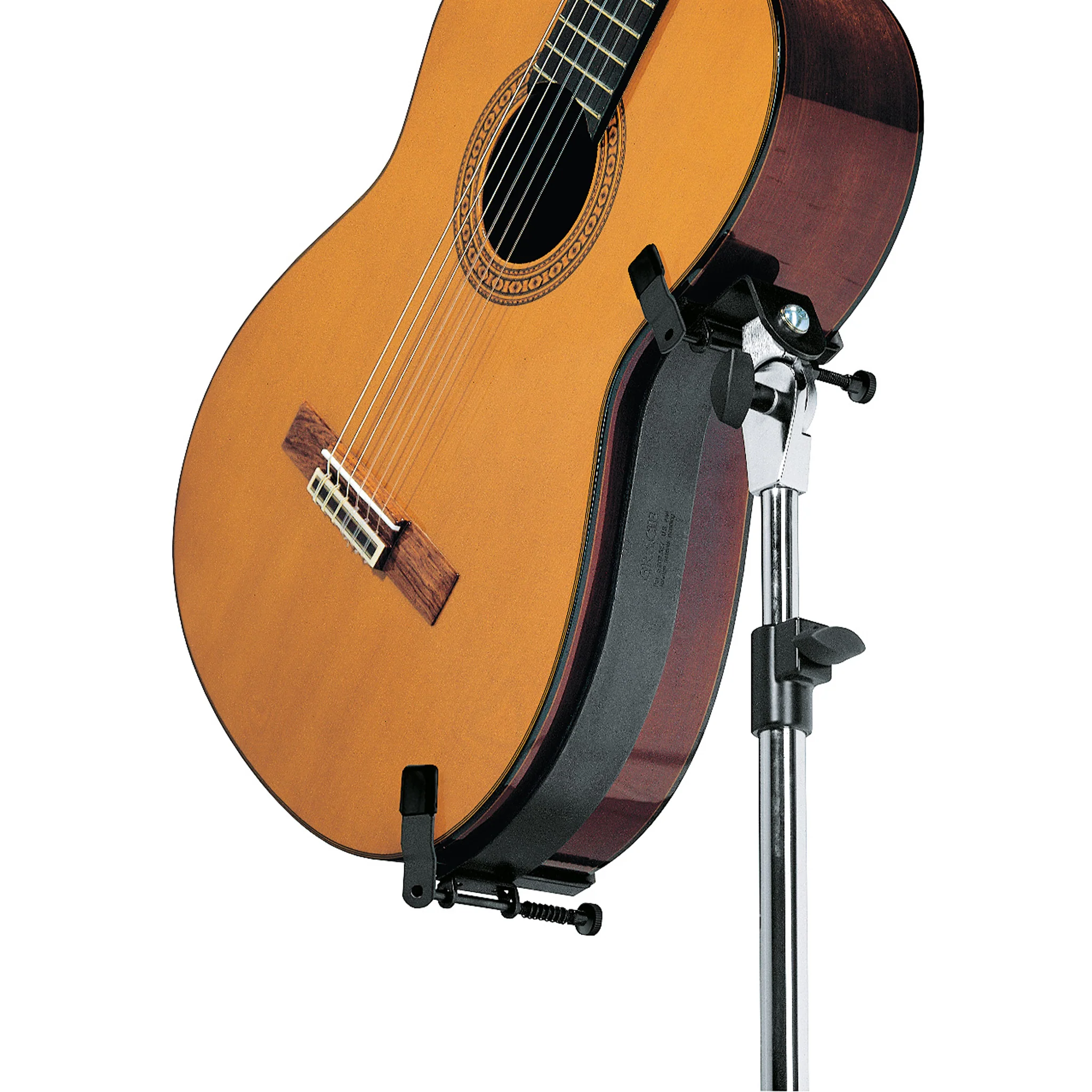 K&M 14761-000-55 Acoustic Guitar Performance Stand, Black - Image 2